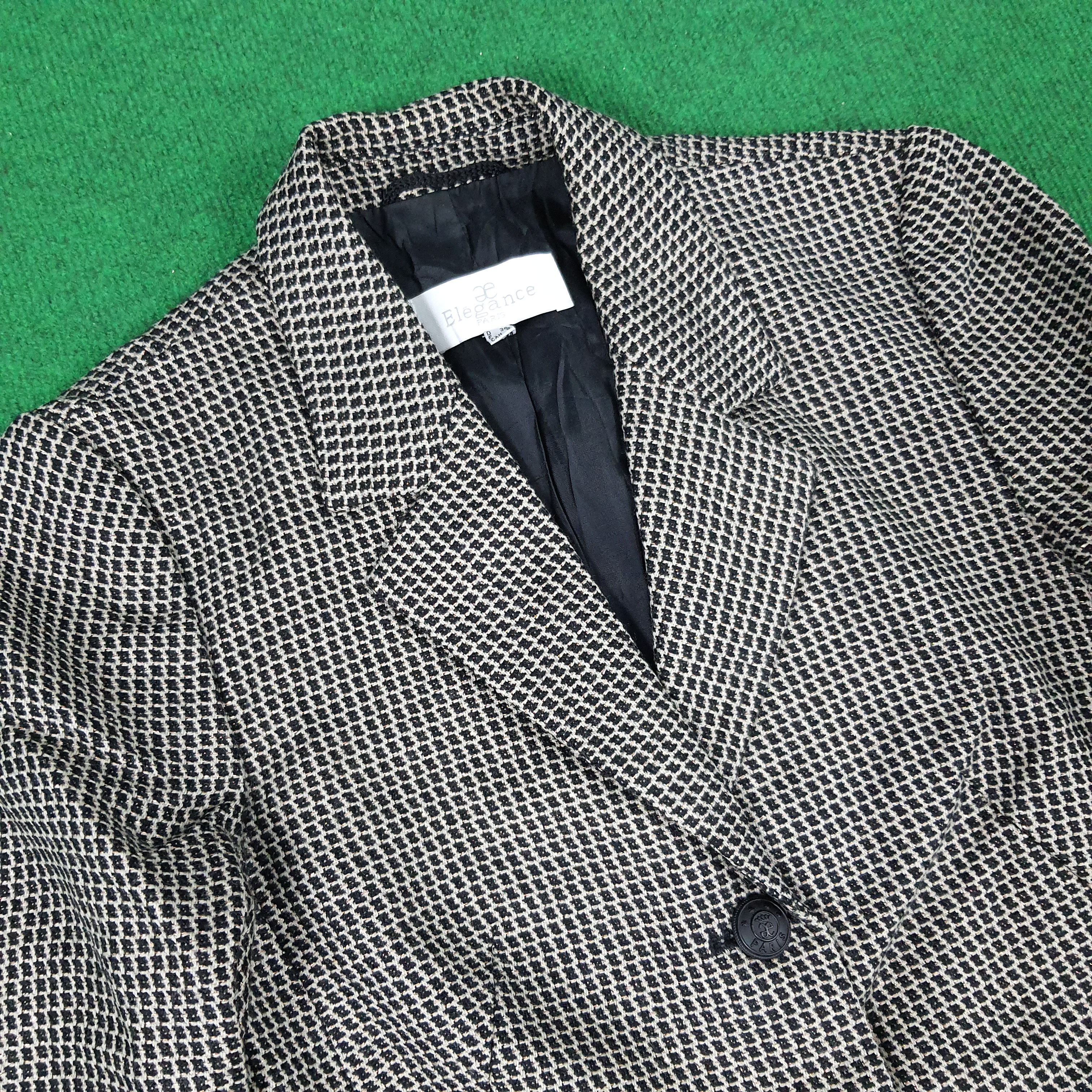 Designer × Vintage Vintage Elegance Paris Formal Luxury Blazer Size M / US 6-8 / IT 42-44 - 2 Thumbnail