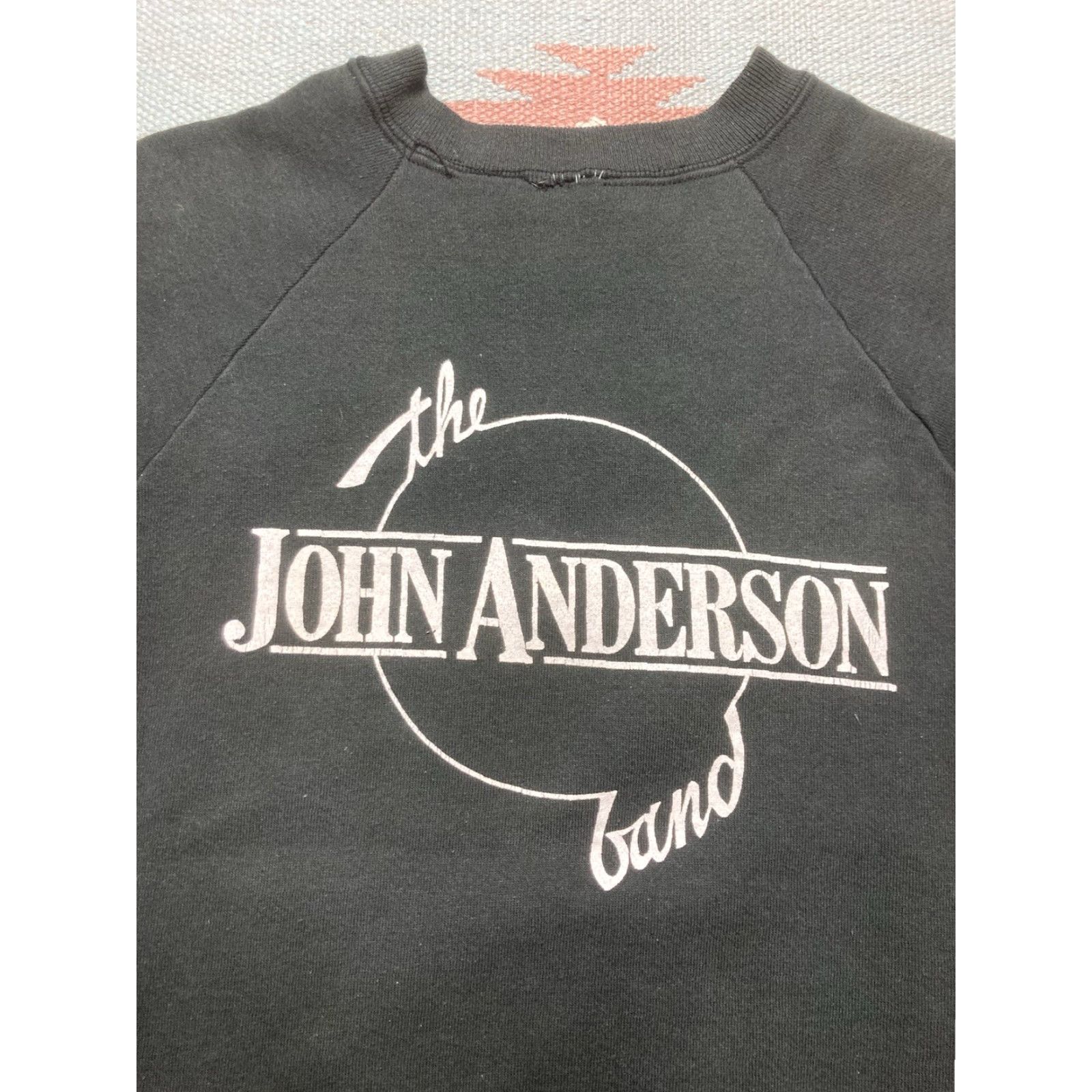 JW Anderson VINTAGE 80s John Anderson black sheep country music sweatshirt Crewneck Sweatshirt Medium Mens Shirt Size US M / EU 48-50 / 2 - 5 Thumbnail