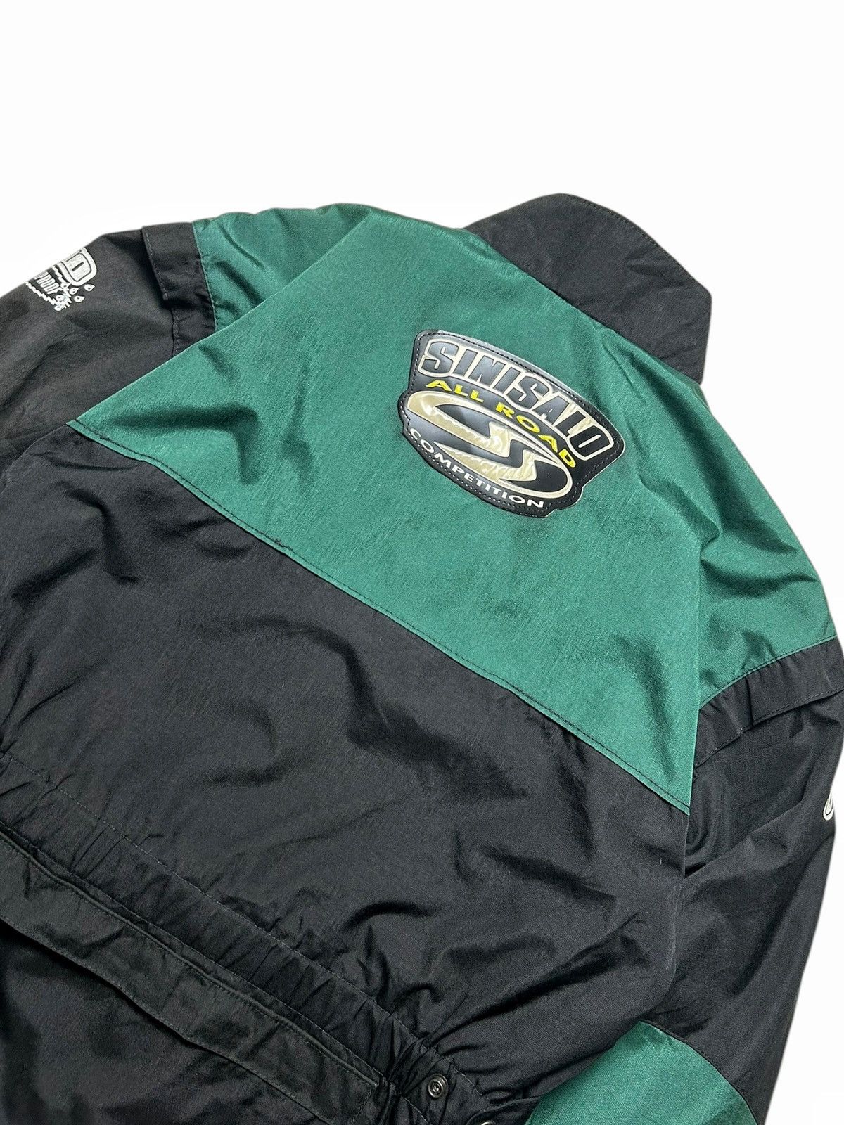 Vtg 90s Enduro Jacket Motocross Sinisalo Worldwide Racing