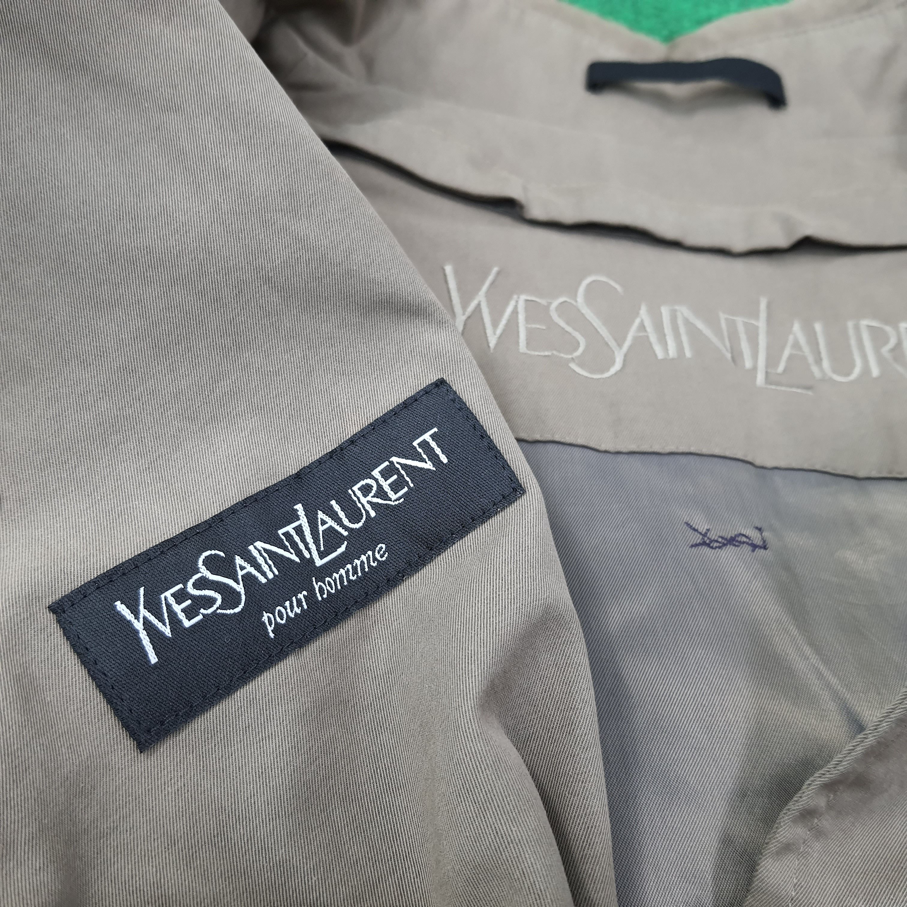 Yves Saint Laurent Vintage Yves Saint Laurent YSL Trench Coat with Vests C250N8 Size US L / EU 52-54 / 3 - 5 Thumbnail