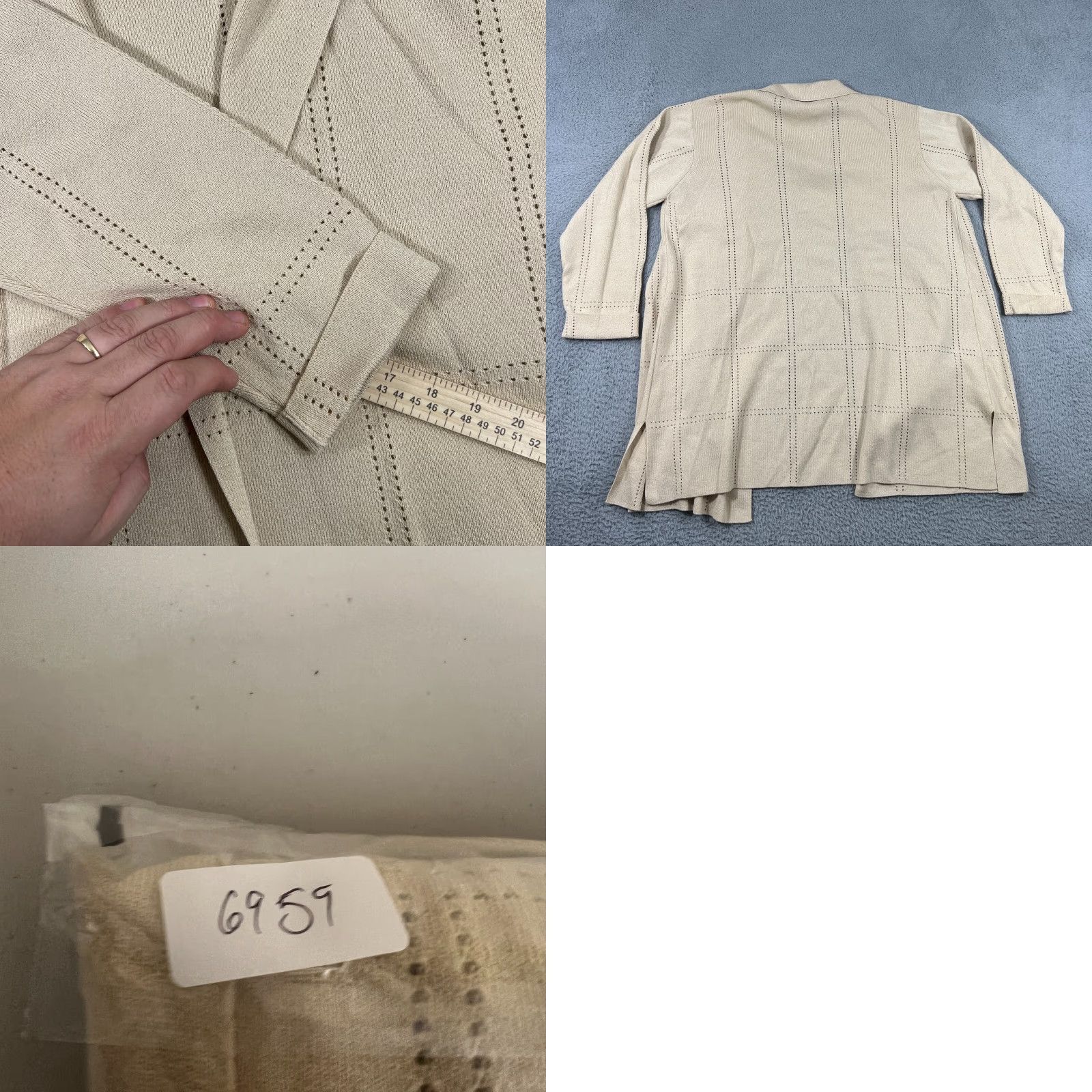 Escada VINTAGE Escada Margaretha Ley Women's Blazer Size 44 Wool Blend Long Sleeve Slim Fit Brown Size M / US 6-8 / IT 42-44 - 8 Thumbnail