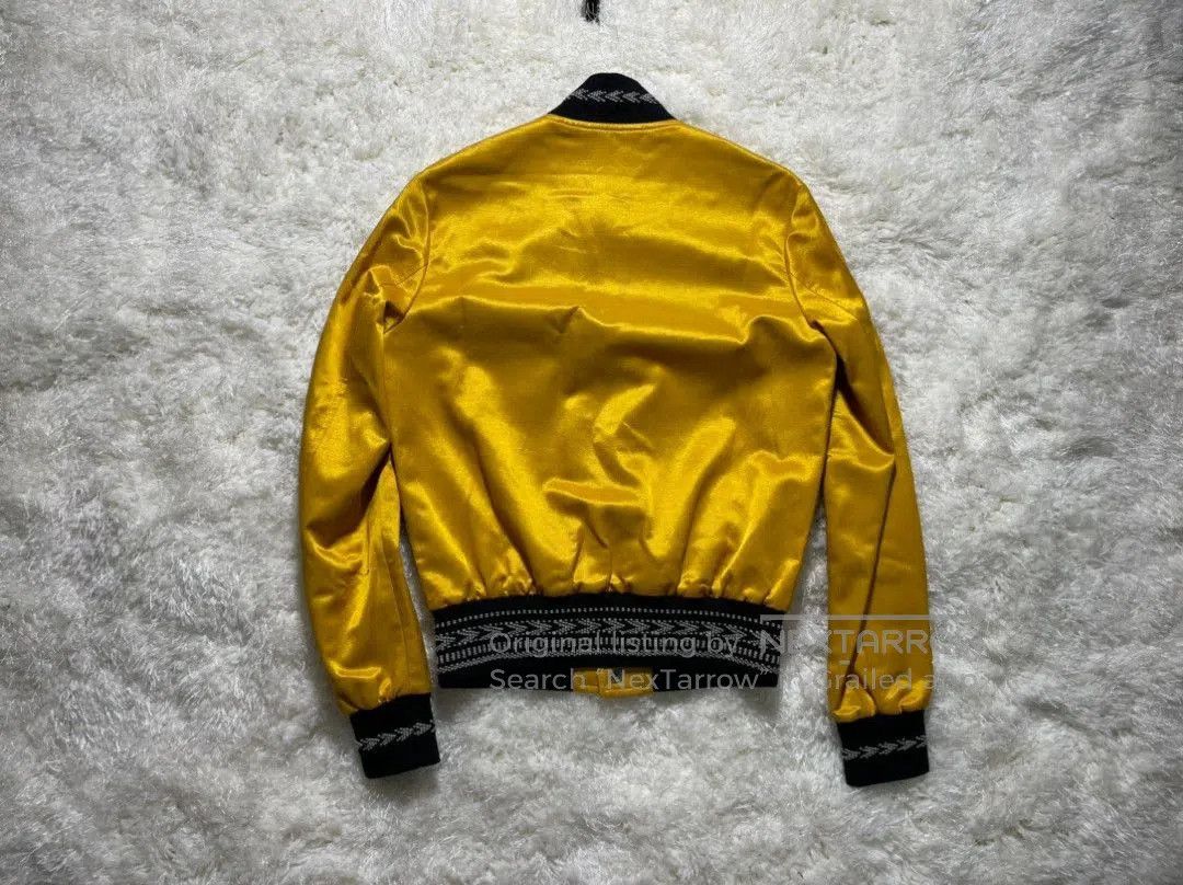 Yves Saint Laurent saint laurent gold bomber jacket. Size US M / EU 48-50 / 2 - 2 Thumbnail