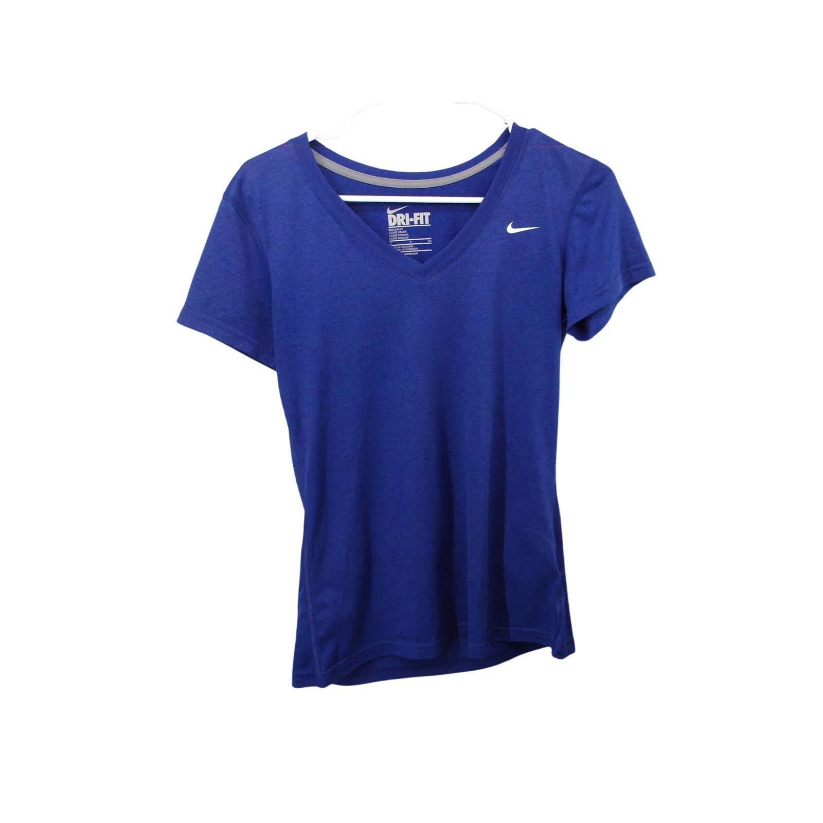 Nike Nike DriFit Small/Petite/Child Purple Athletic Wear Shirt Size S / US 4 / IT 40 - 1 Thumbnail