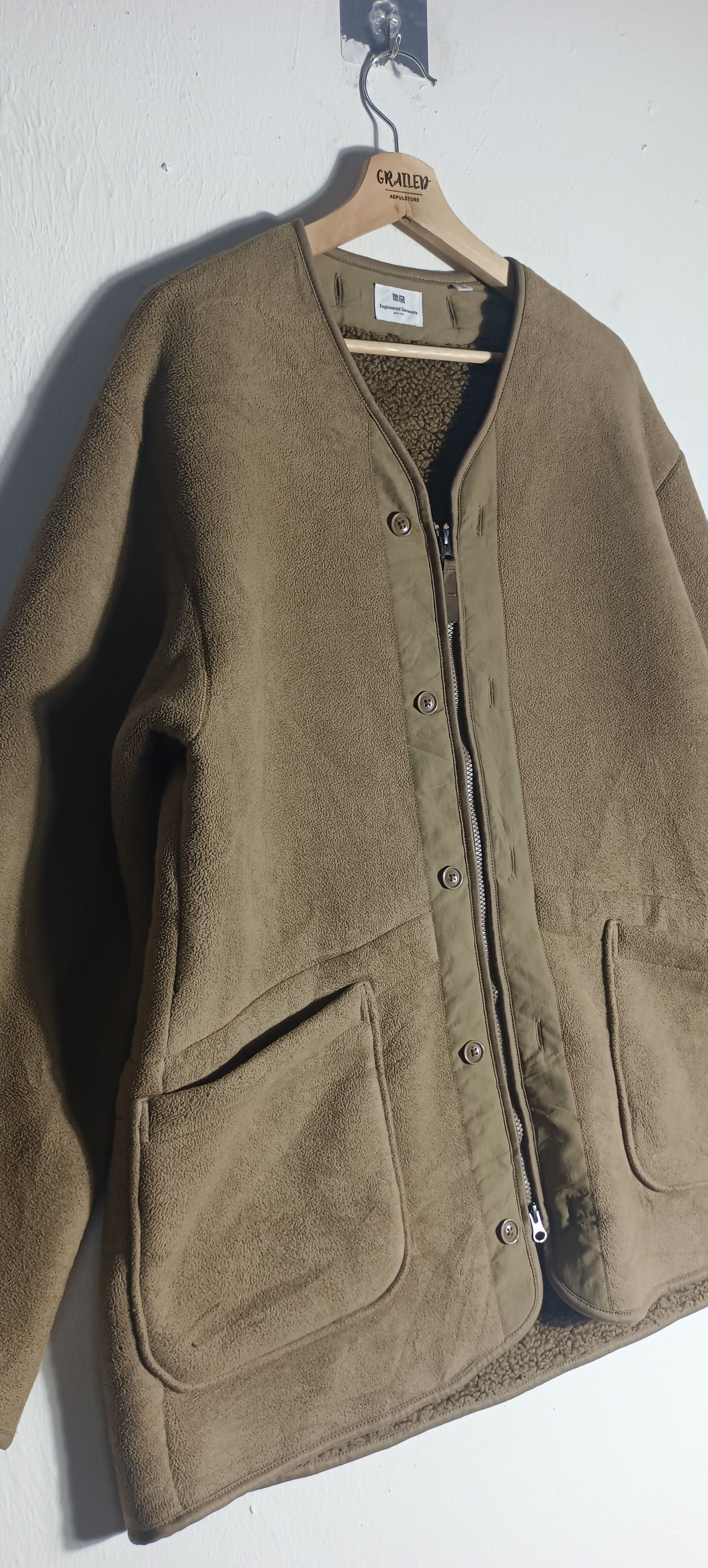 Engineered Garments × Uniqlo × Yohji Yamamoto Engineered Garment x Uniqlo Flecee Jacket Size US L / EU 52-54 / 3 - 10 Thumbnail
