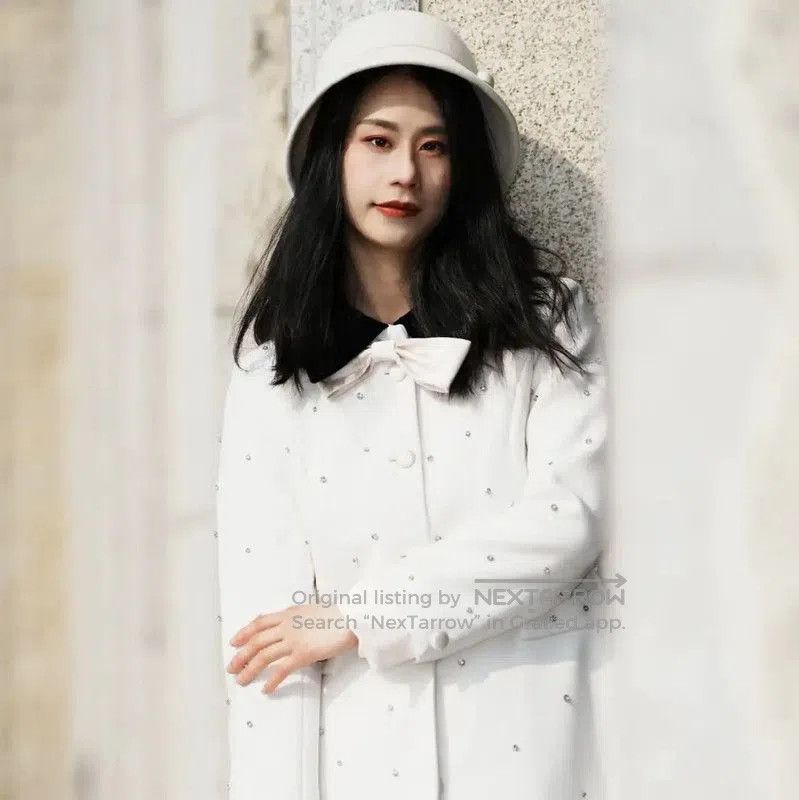 Miu Miu Miu Miu White Button-Up Women's Coat . Size S / US 4 / IT 40 - 5 Thumbnail