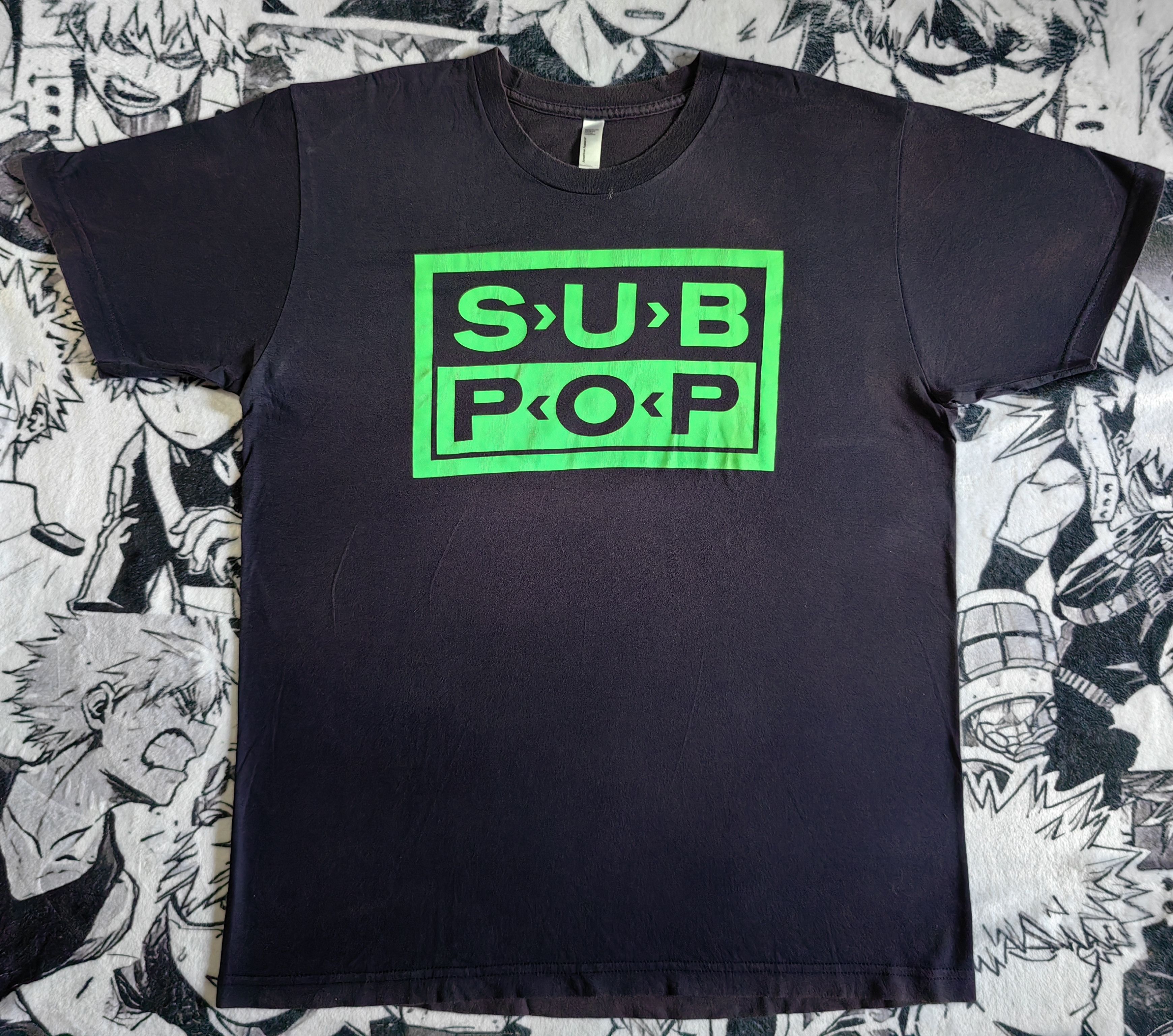 American Apparel Sub Pop Shirt Size US L / EU 52-54 / 3 - 4 Thumbnail