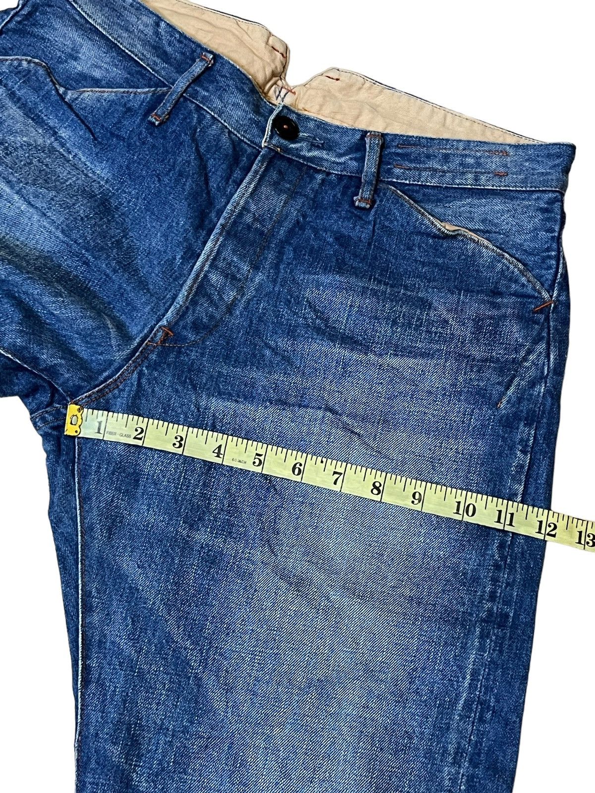 Hiroshi Kato KATOTOOL PROJECT JEAN BY HIROSHI KATO SELVEDGE JEANS Size US 32 / EU 48 - 10 Thumbnail