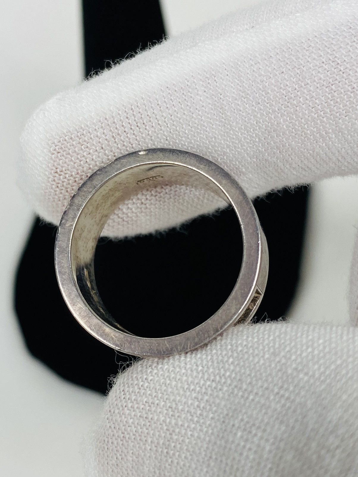 Gucci Gucci .925 Silver G Ring size IT 8 Size ONE SIZE - 6 Thumbnail