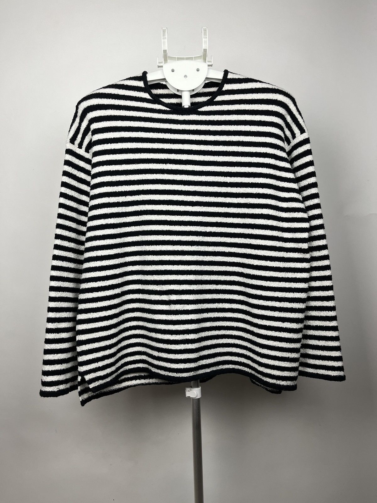 Japanese Brand Vintage🔥Y’s Yohji Yamamoto Striped Sweater/Sweatshirt Size US XL / EU 56 / 4 - 1 Thumbnail