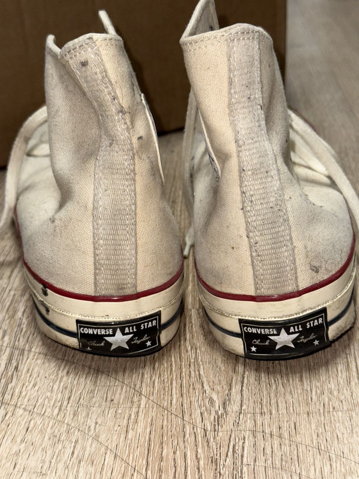 Converse Gold painted Ivory Converse Chuck 70s Size US 10.5 / EU 43-44 - 2 Thumbnail