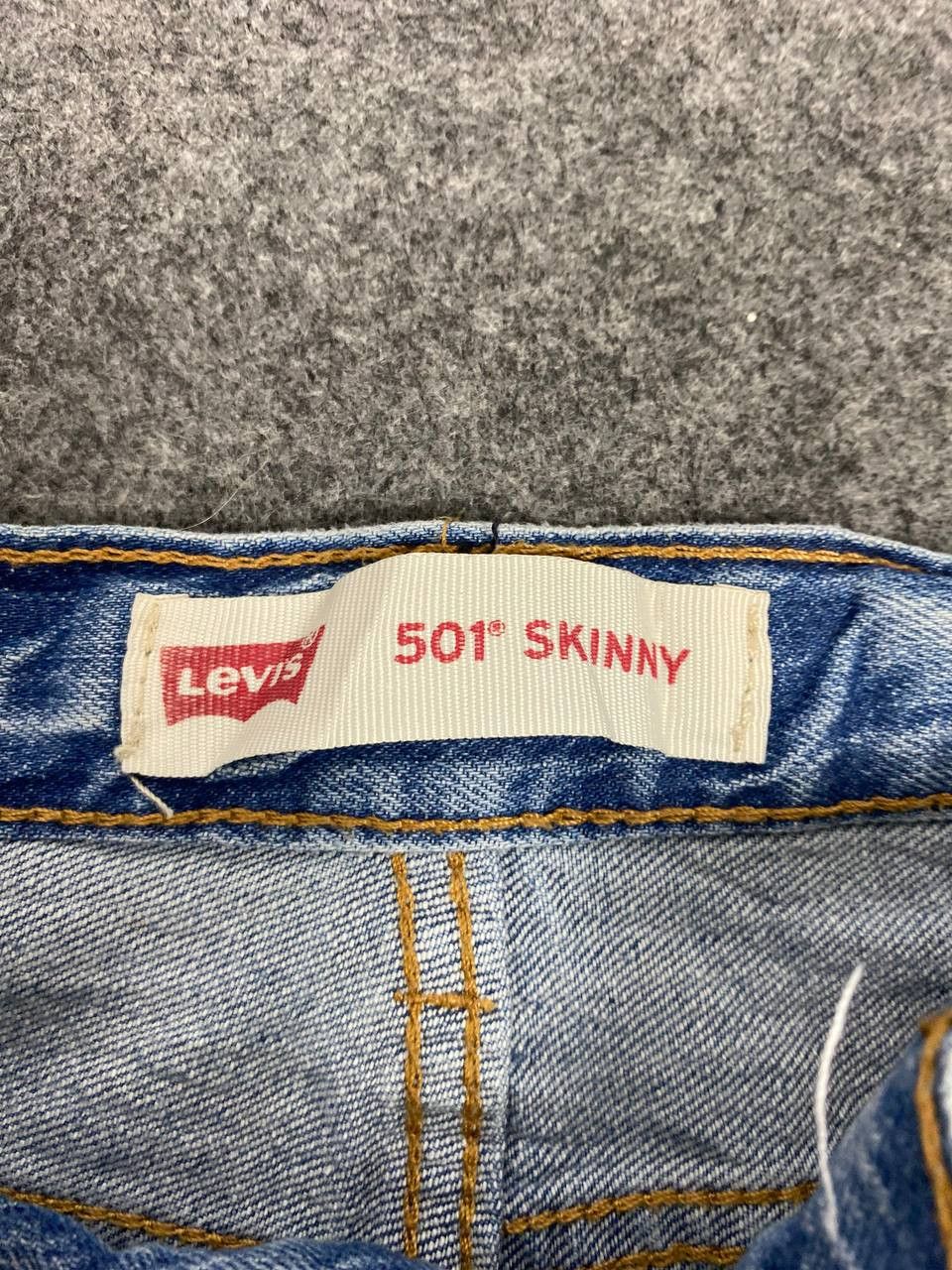 Levi's levis 501 skinny lightwash denim Size US 28 / EU 44 - 11 Thumbnail