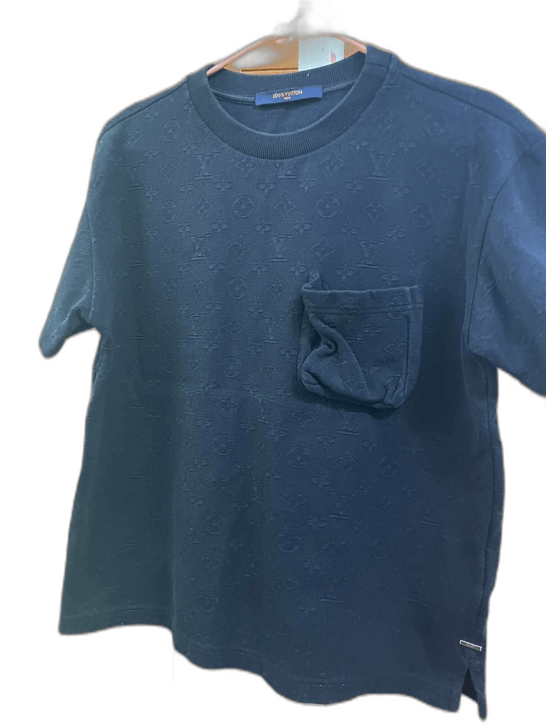 Louis Vuitton Louis Vuitton Dark Logo Short Sleeve Shirt -2505 Size US XS / EU 42 / 0 - 1 Thumbnail