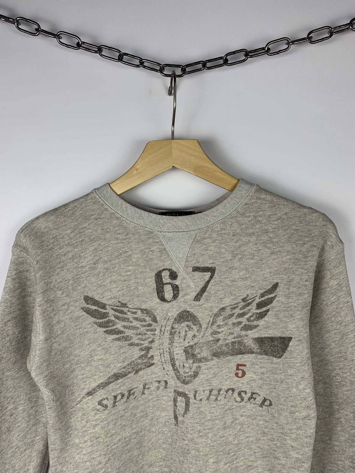 Polo Ralph Lauren Y2K Polo Ralph Lauren Speed Chaser Sweatshirt Ladies Size S Size S / US 4 / IT 40 - 4 Thumbnail