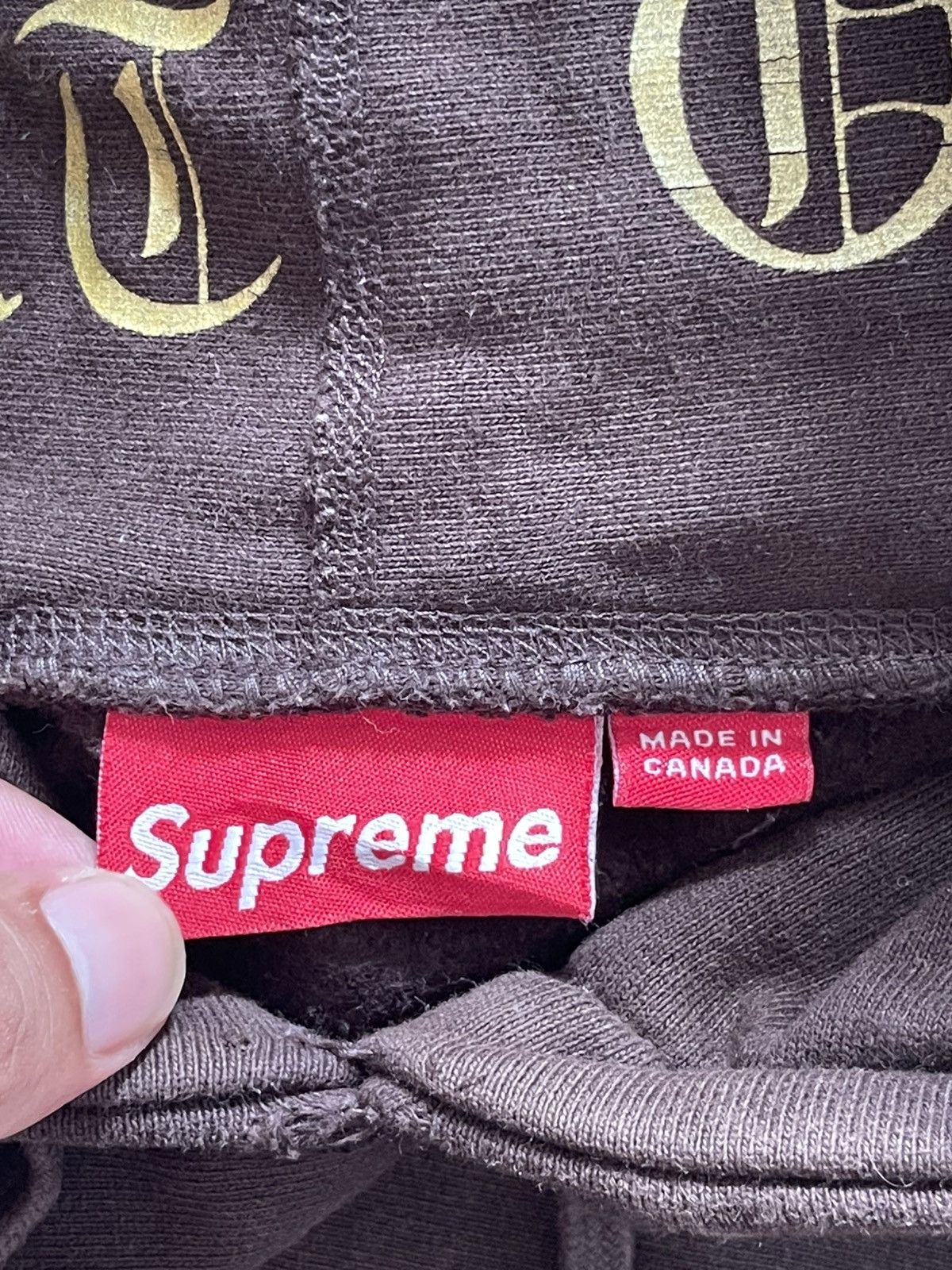 Supreme 2005 Supreme Sun Tzu Old Script Hoodie Size US XL / EU 56 / 4 - 13 Thumbnail