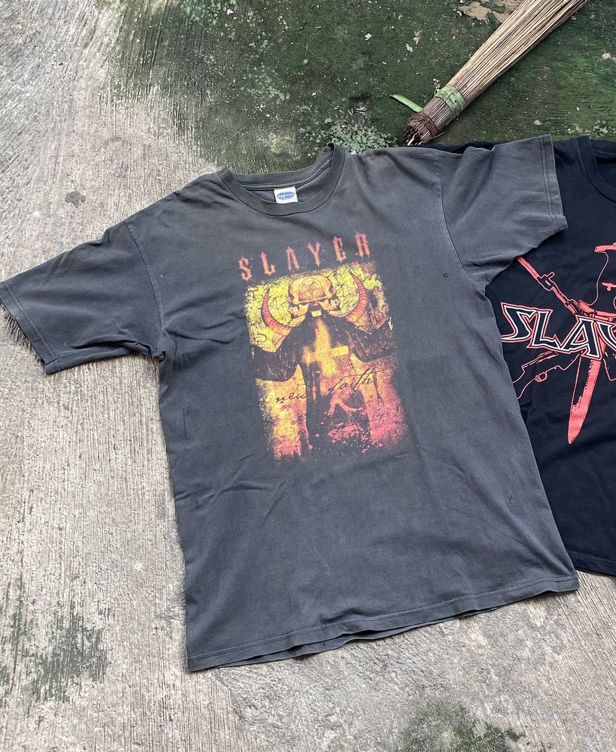 Band Tees Vintage Rare Slayer 2003 Album Tour Thrash Metal Band Size US L / EU 52-54 / 3 - 1 Thumbnail