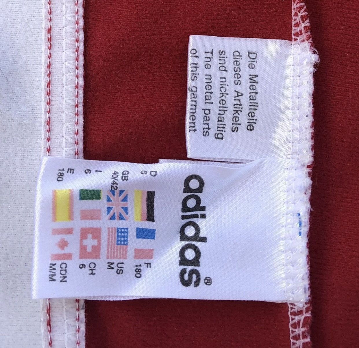 Adidas Vintage 90s Adidas Spellout Run DMC Sweater / Jacket Size US M / EU 48-50 / 2 - 17 Thumbnail