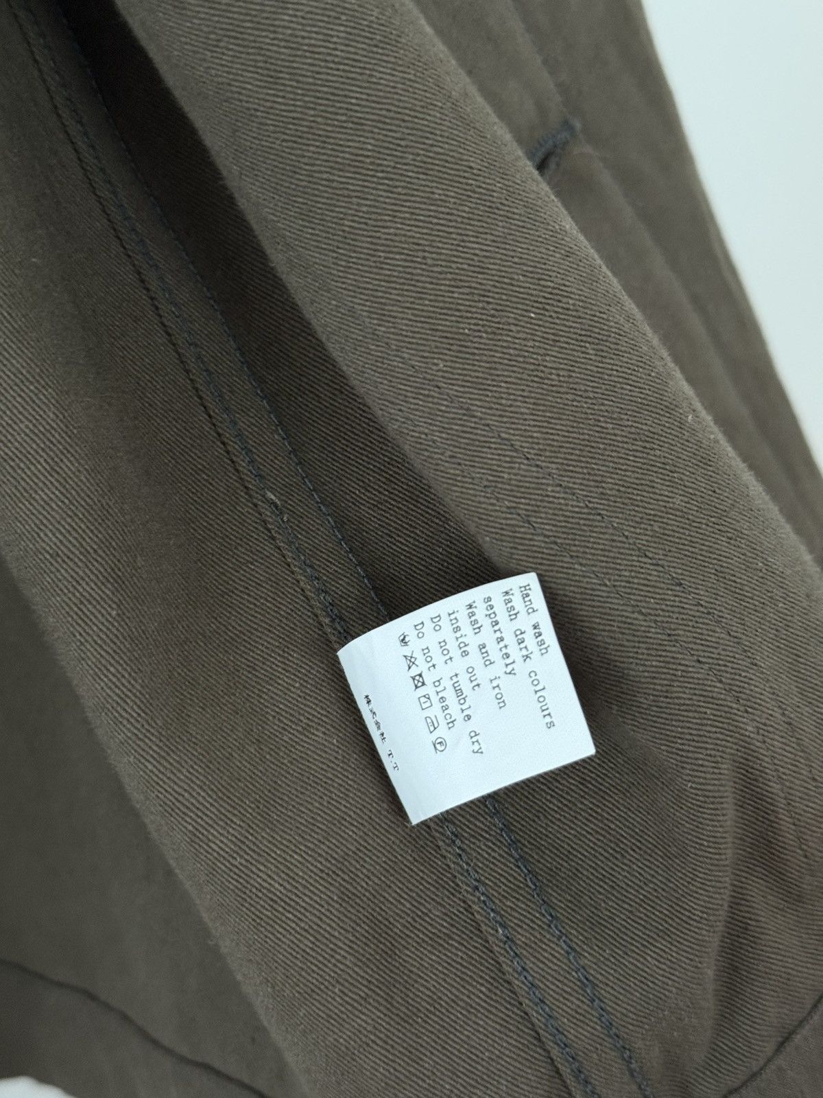 Taiga Takahashi Taiga Takahashi Lot 303 Coverall Jacket in Brown, Size 40 Size US L / EU 52-54 / 3 - 5 Thumbnail