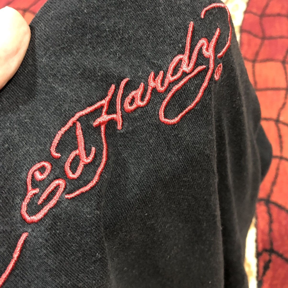 Ed Hardy Vintage Ed Hardy Rare T Shirt Size US XL / EU 56 / 4 - 12 Thumbnail
