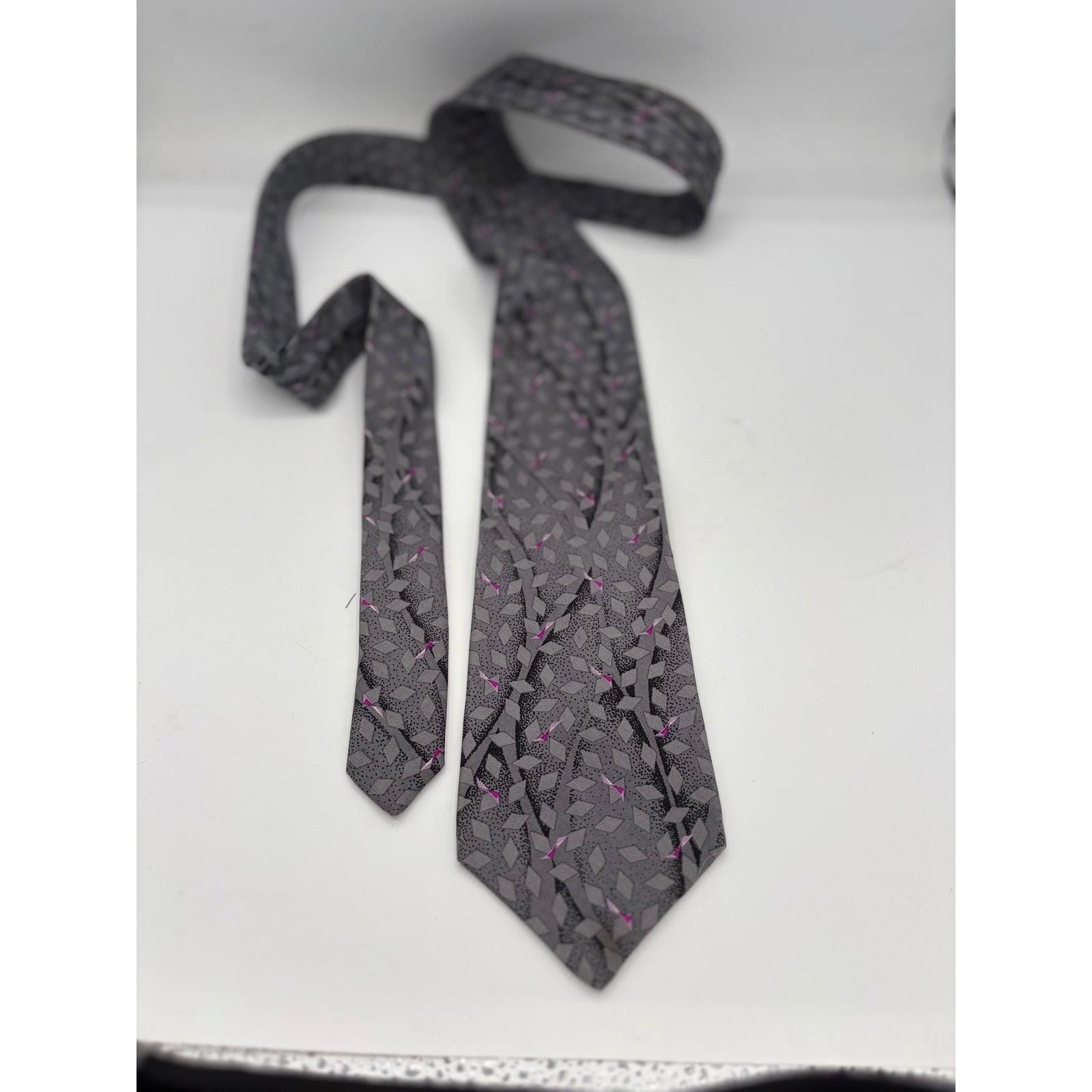 Other Givenchy Monsieur Silk Blend Neck Tie Geometric Pattern Size ONE SIZE - 1 Thumbnail