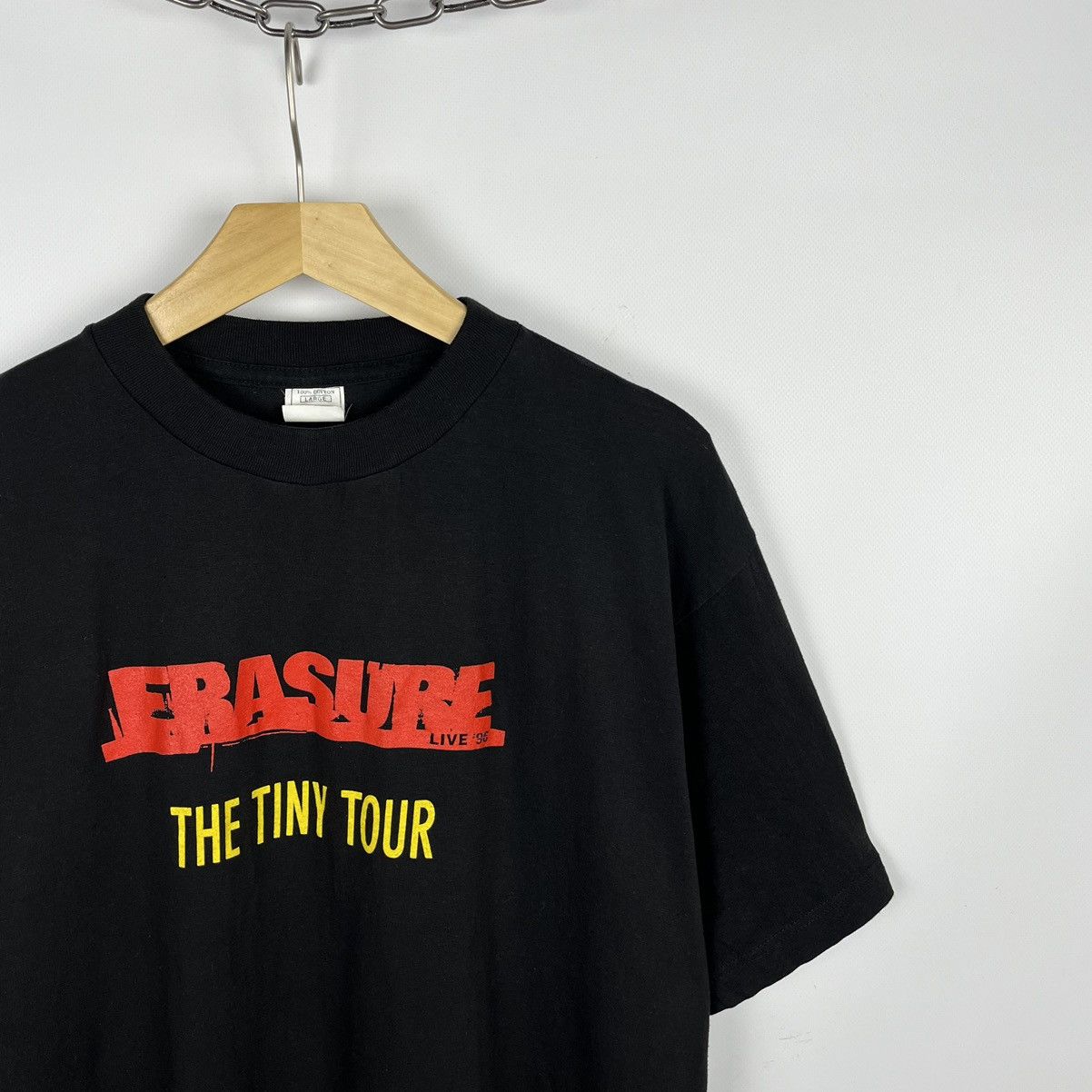 Band Tees Vintage Erasure the tiny tour band tee 1996 Size US L / EU 52-54 / 3 - 2 Thumbnail