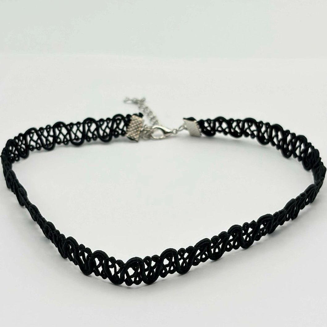 Other Black & Silver Choker Size ONE SIZE - 2 Thumbnail
