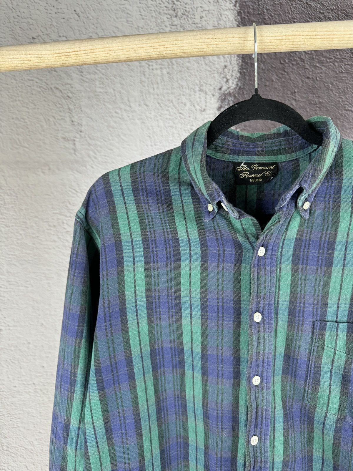 The Vermont Flannel Company × Vintage The Vermont Flannel Co. Checkered vintage made in USA shirt Size US M / EU 48-50 / 2 - 3 Thumbnail