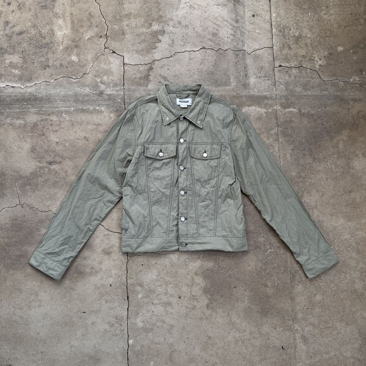 Weekday Weekday Leo Metal Nylon Jacket Size US M / EU 48-50 / 2 - 1 Thumbnail