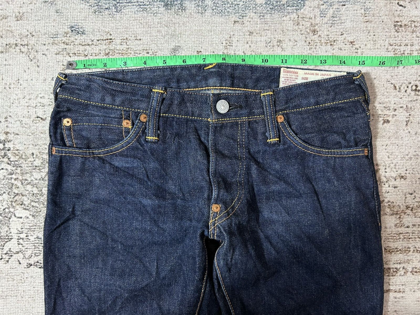 Evisu Evisu Donna Selvedge Low Rise Jeans Size US 26 / EU 42 - 8 Thumbnail