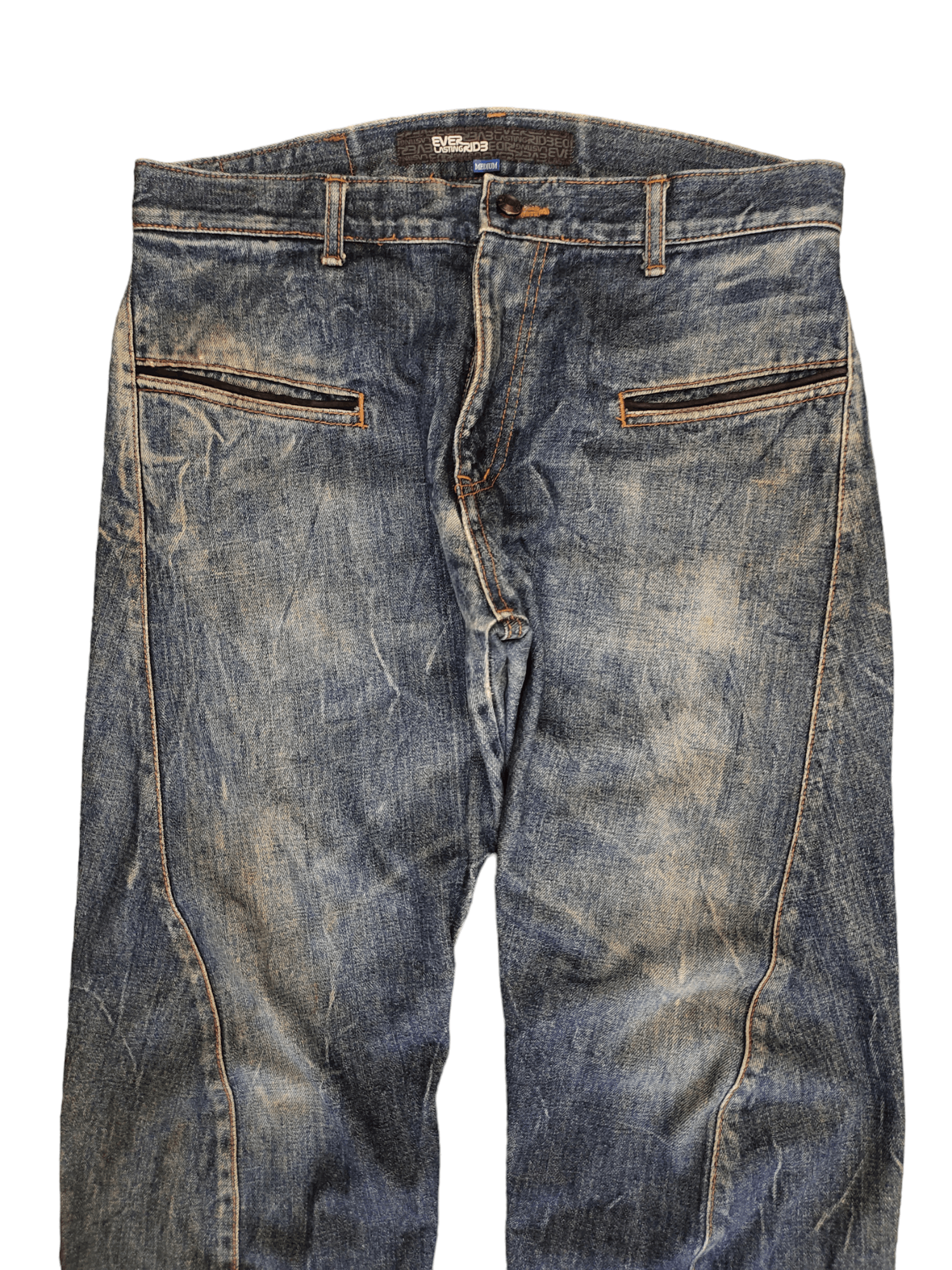 Japanese Brand Elr Japan Navajo Curved Denim Pants Ppfm Undercover Style Size US 34 / EU 50 - 10 Thumbnail