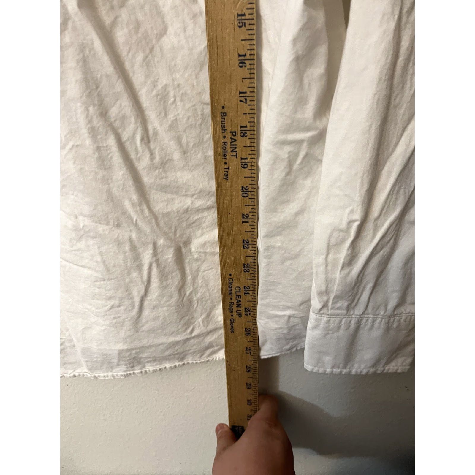 Gap VINTAGE None Men's Shirt Adult Small White Cotton Casual 90s Spread Collar Button-Up Size US S / EU 44-46 / 1 - 4 Thumbnail