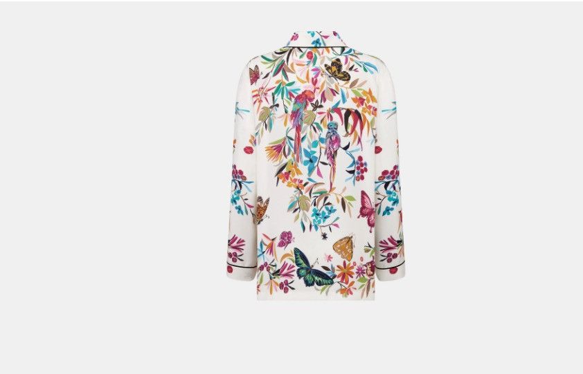Dior o1w1db10425 411V33B Shirt in Multicolor Size L / US 10 / IT 46 - 2 Thumbnail