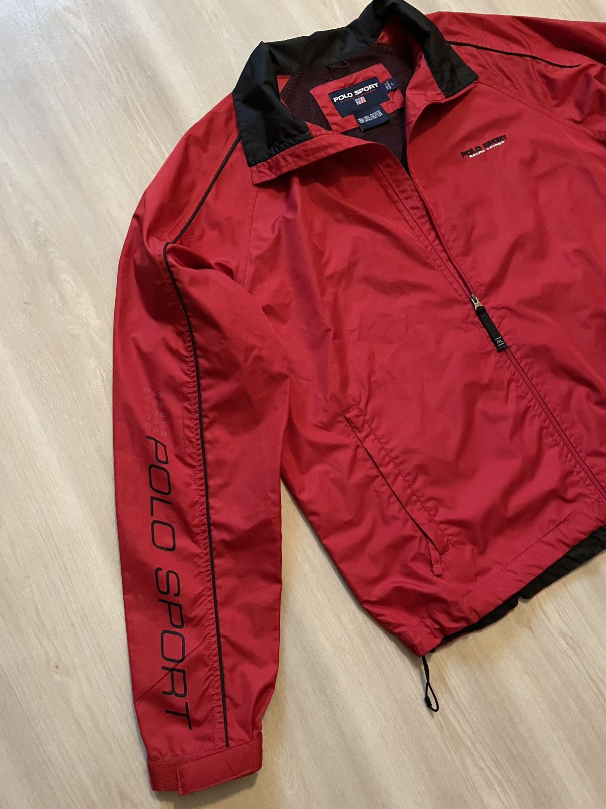 Polo Ralph Lauren × Vintage Vintage POLO SPORT Ralph Lauren Spell Out Jacket Large Size US L / EU 52-54 / 3 - 2 Thumbnail