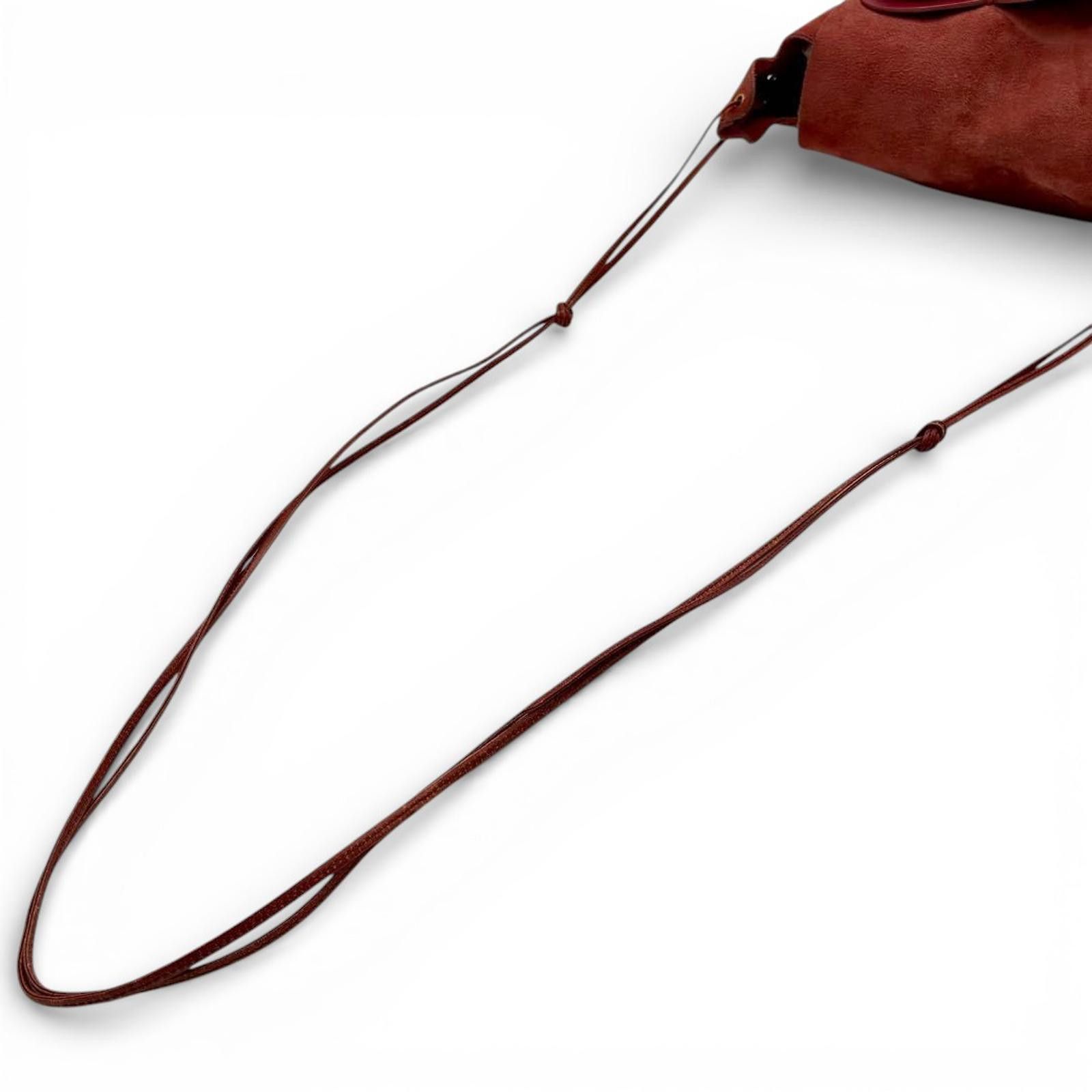 Gucci Gucci - Tom Ford SS02 Suede Shoulder Bag Heart Size ONE SIZE - 4 Thumbnail