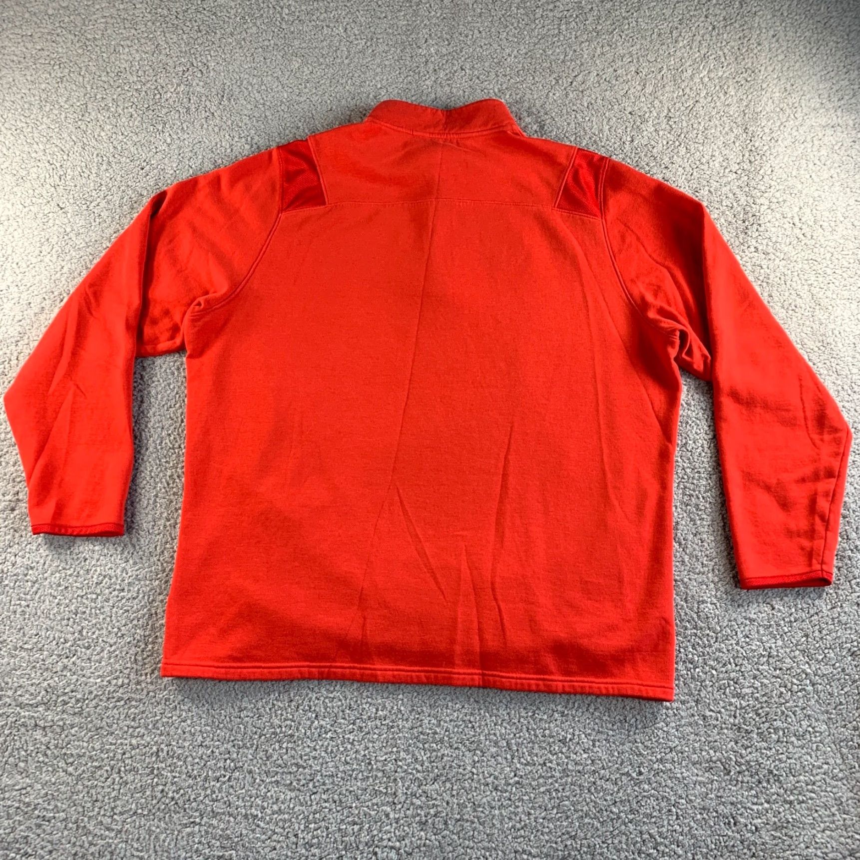 Under Armour Under Armour Sweater Mens 2XL Red ColdGear Zip Pullover Sweatshirt Football Size US XXL / EU 58 / 5 - 2 Thumbnail