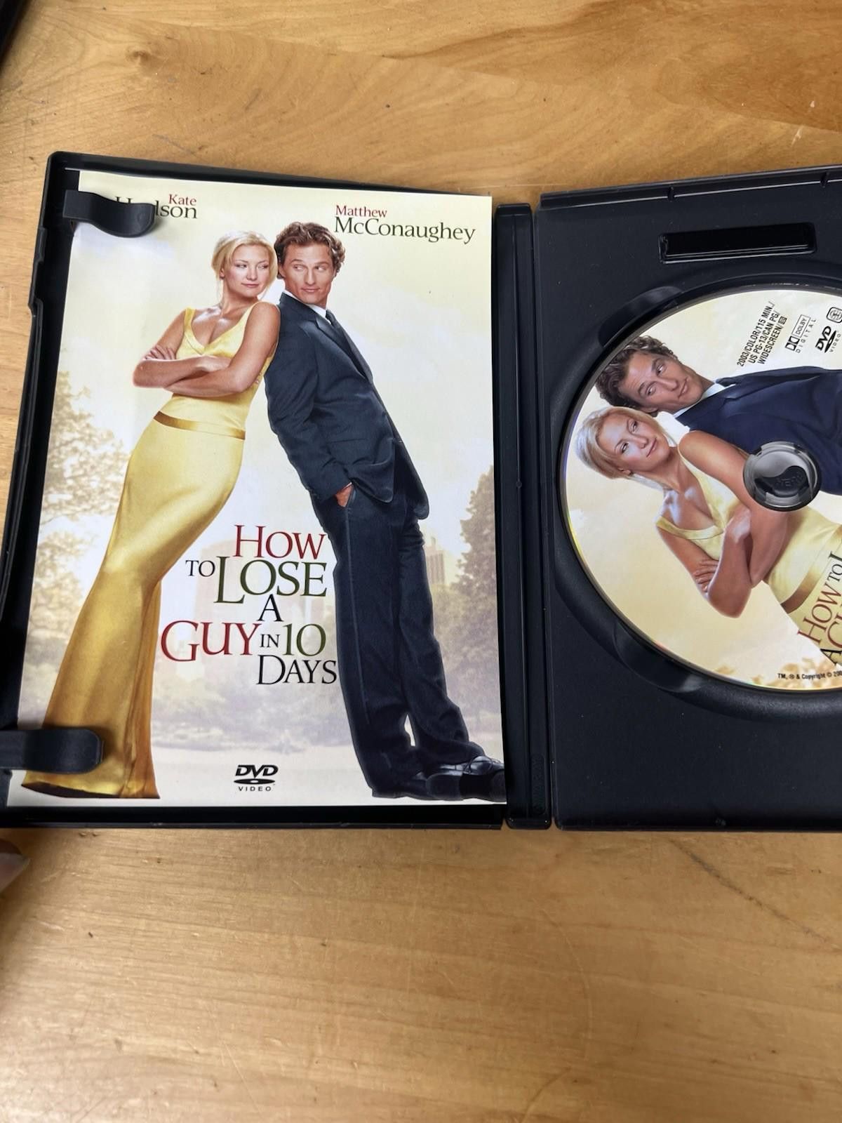 Other How to Lose a Guy in 10 Days DVD, 2003 Kate Hudson, Matthew Size ONE SIZE - 6 Thumbnail