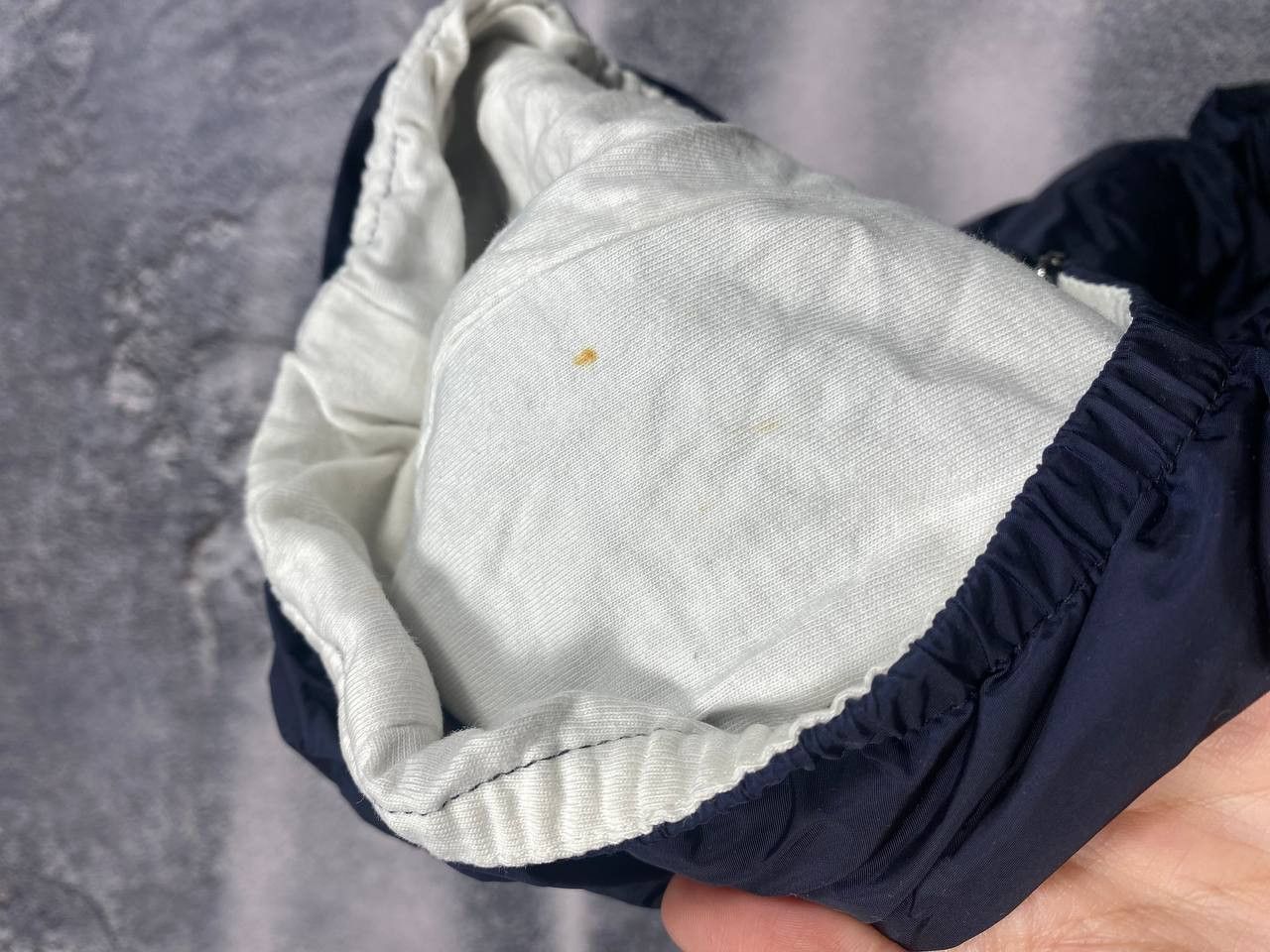 Moncler MONCLER Kids' Navy Logo Patch Lightweight Shell Size XXS / US 00 / IT 34 - 14 Thumbnail