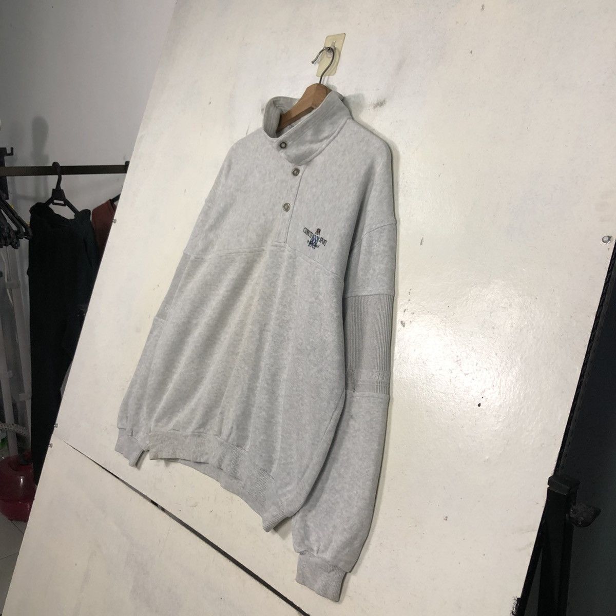 Japanese Brand 📌Vintage Half Button Sweatshirt Cerrutti 1881 Sports Size US M / EU 48-50 / 2 - 4 Thumbnail