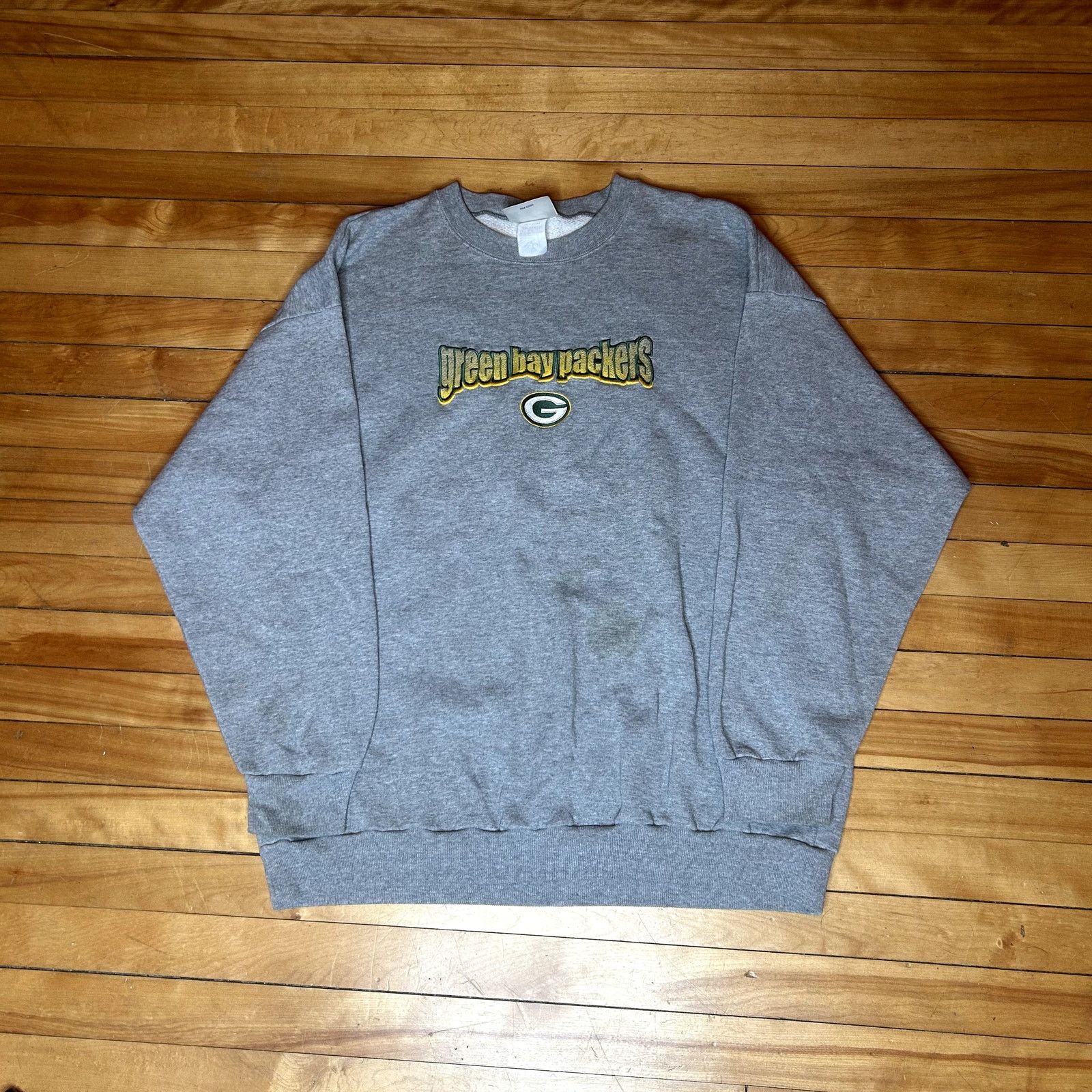 Logo Athletic Y2K Gray Packers Crewneck Size US L / EU 52-54 / 3 - 2 Thumbnail