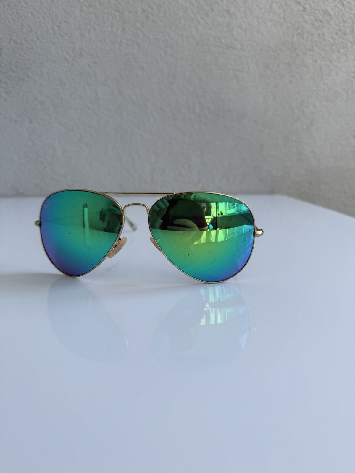 RayBan Ray Ban Aviator Sunglasses Vintage Size ONE SIZE - 2 Thumbnail