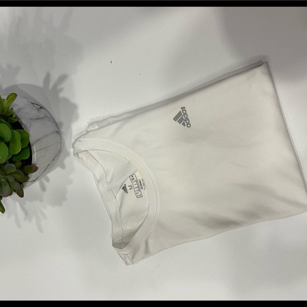 Adidas Adidas dri fit White T-shirt Size M Size M / US 6-8 / IT 42-44 - 5 Thumbnail