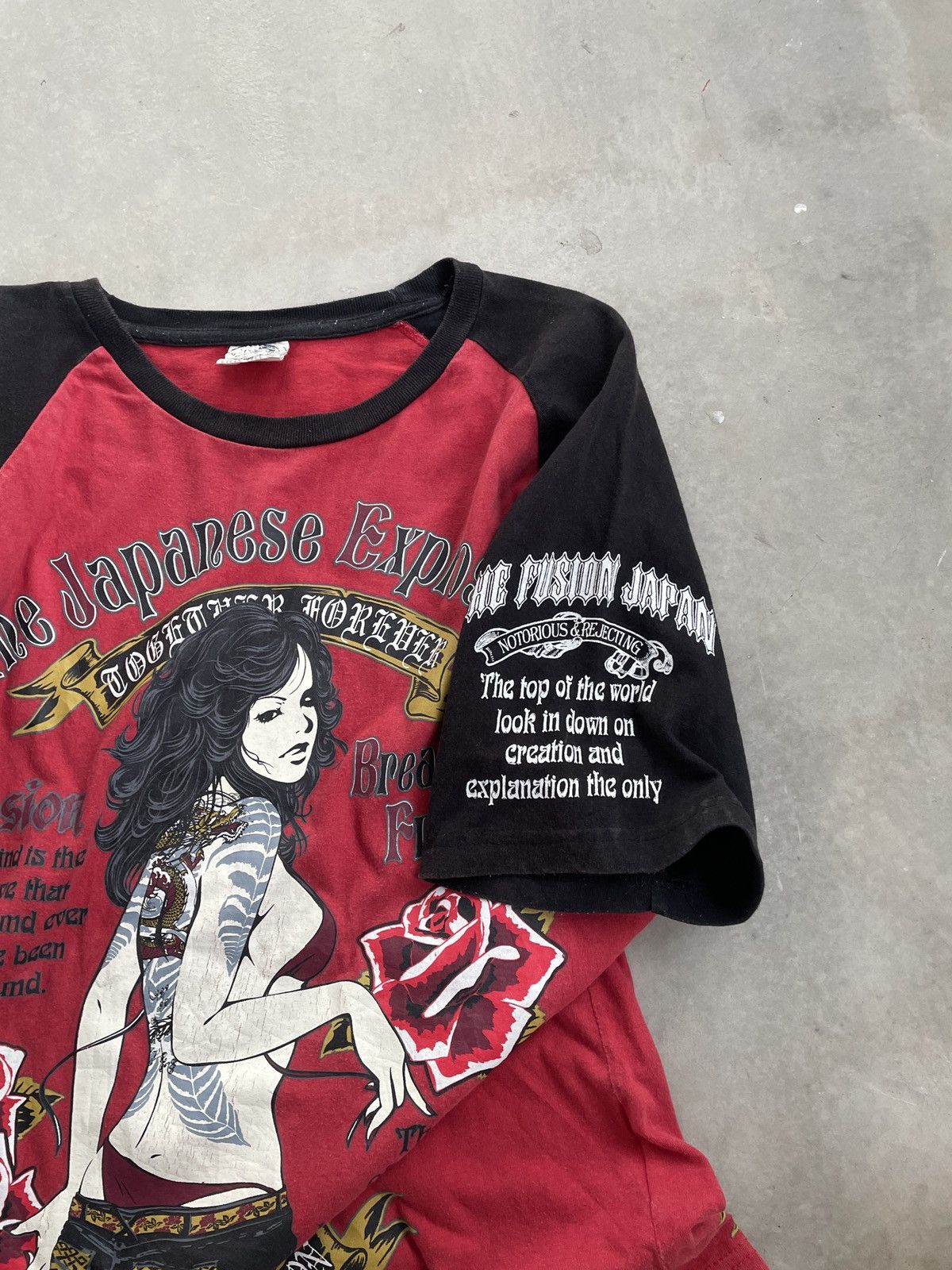 Japanese Brand THE JAPANESE EXPLOSION TATTOO STYLE TEE Size US XXL / EU 58 / 5 - 5 Thumbnail