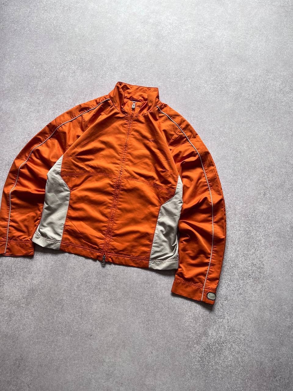 Nike Vintage Nike Swoosh Nylon Olympic Jacket Y2K M Size US S / EU 44-46 / 1 - 4 Thumbnail