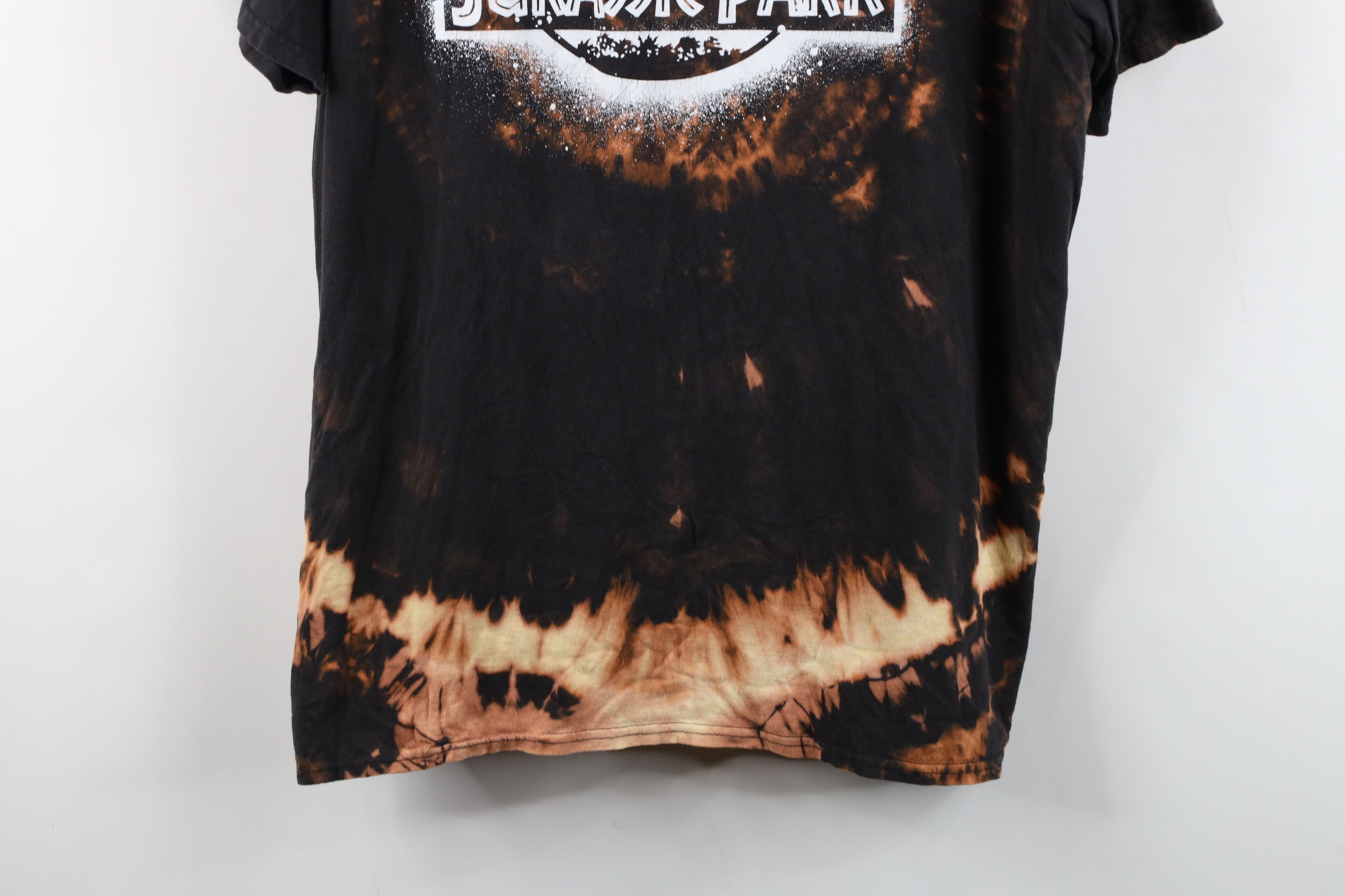 Vintage Y2K Jurassic Park Spell Out Acid Wash Short Sleeve T-Shirt Size US XL / EU 56 / 4 - 3 Thumbnail