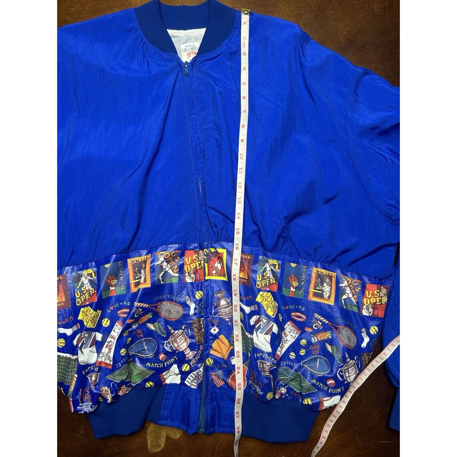 Vintage VTG 90s Official US Open Tennis Full Zip Windbreaker Rare Size US XL / EU 56 / 4 - 6 Thumbnail