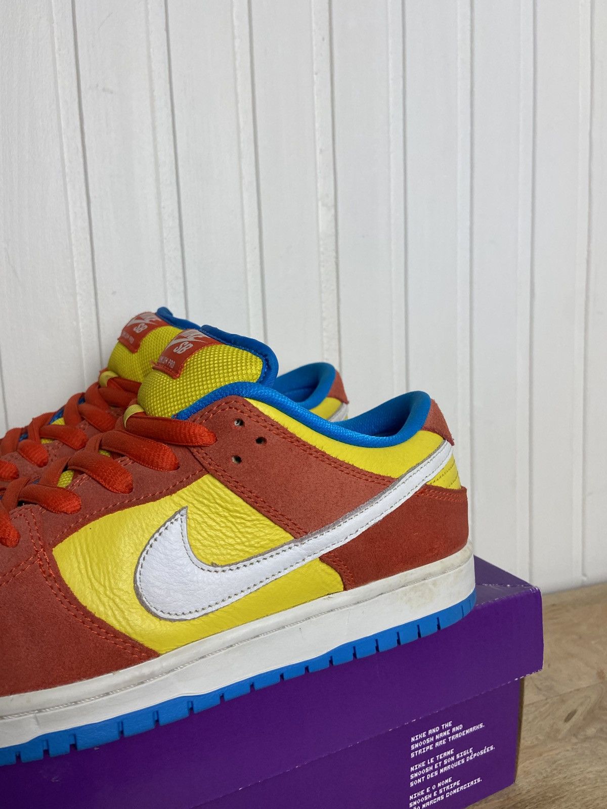 Nike Used Nike Dunk Low SB "Bart Simpson" Authentic Size 8,5US Size US 8.5 / EU 41-42 - 2 Thumbnail