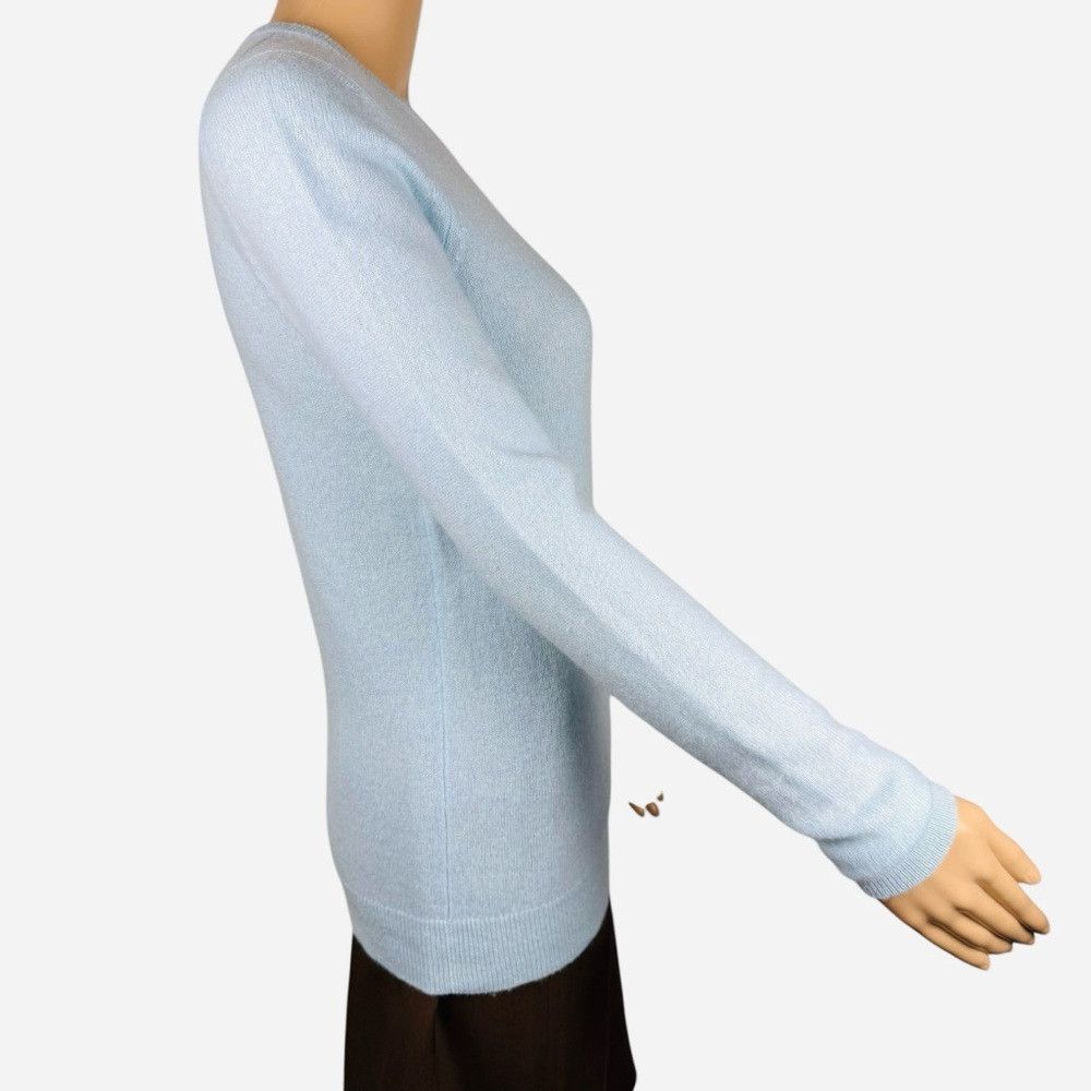 Charter Club Charter Club 100% Cashmere Light Blue Sweater Size XS Size XS / US 0-2 / IT 36-38 - 5 Thumbnail
