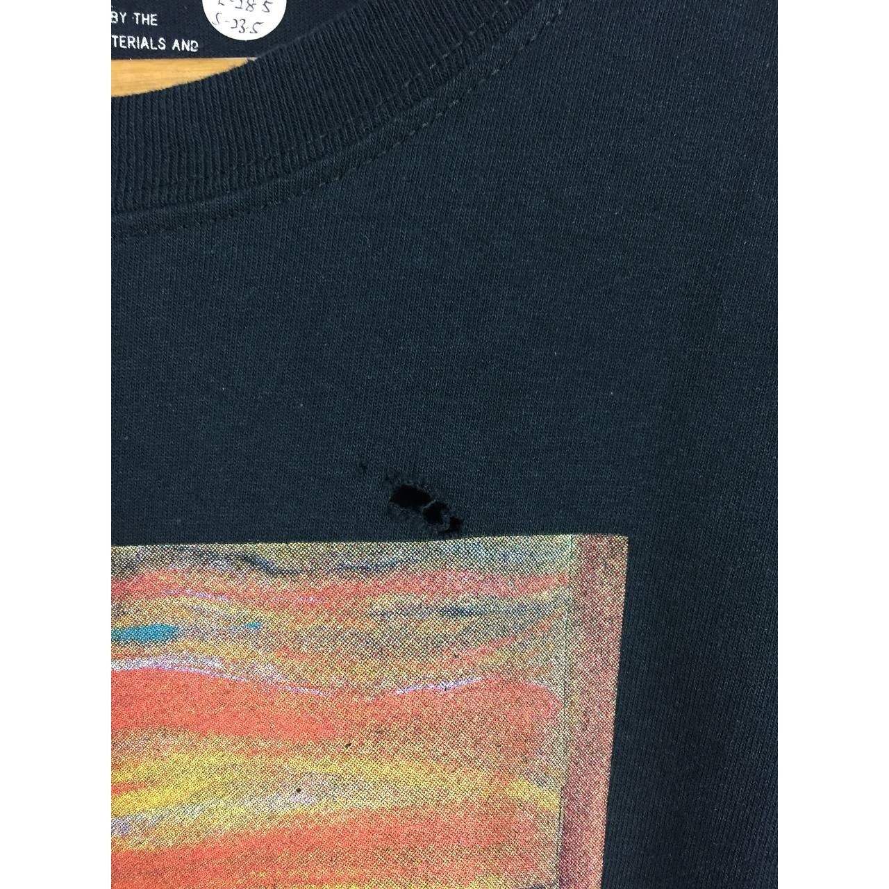 Vintage The Scream Edvard Munch Iconic Art Longsleeve Tee Size US L / EU 52-54 / 3 - 5 Thumbnail