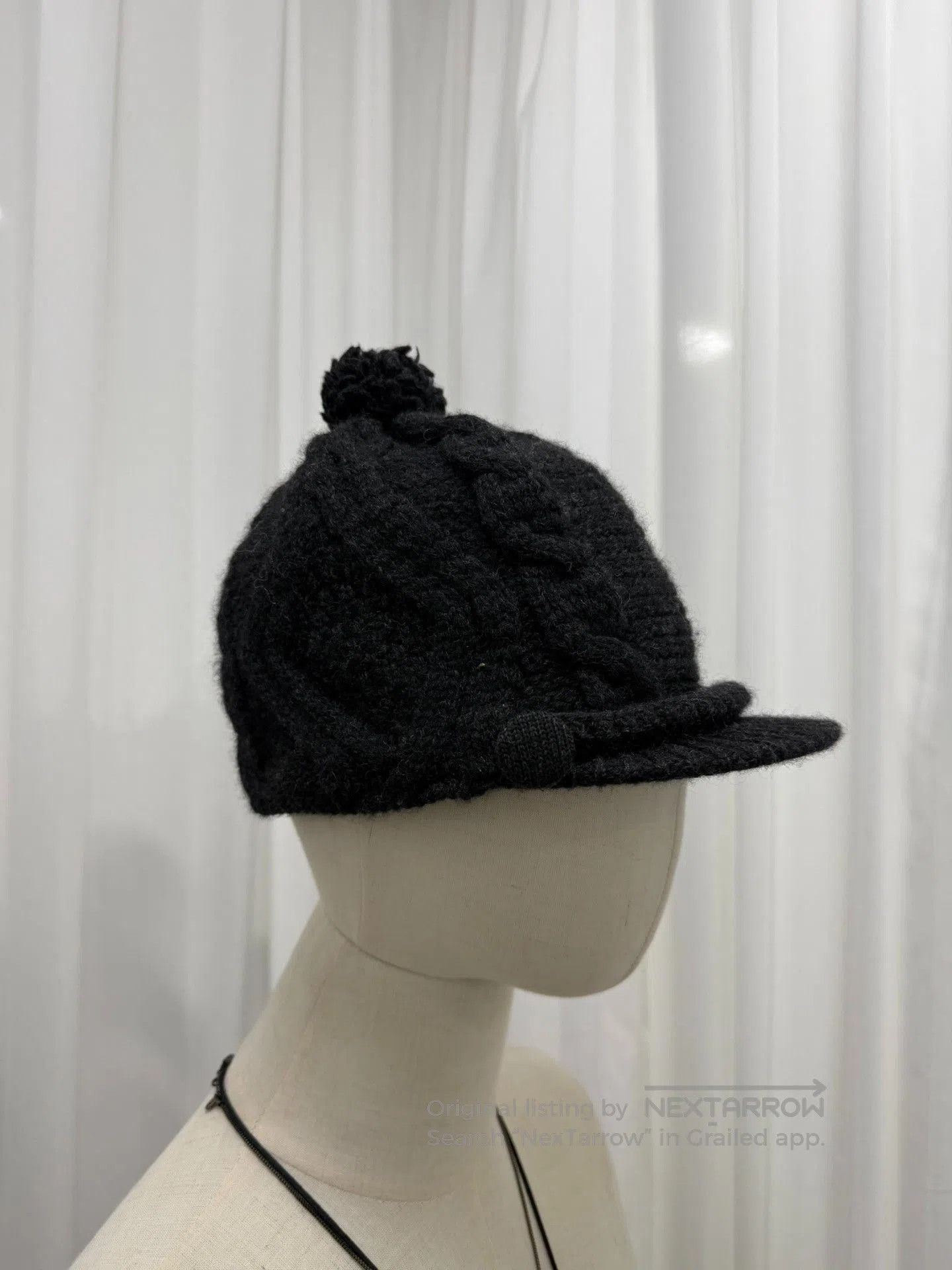 Other Yohji Yamamoto Y's Wool Knit Hat. Size ONE SIZE - 2 Thumbnail
