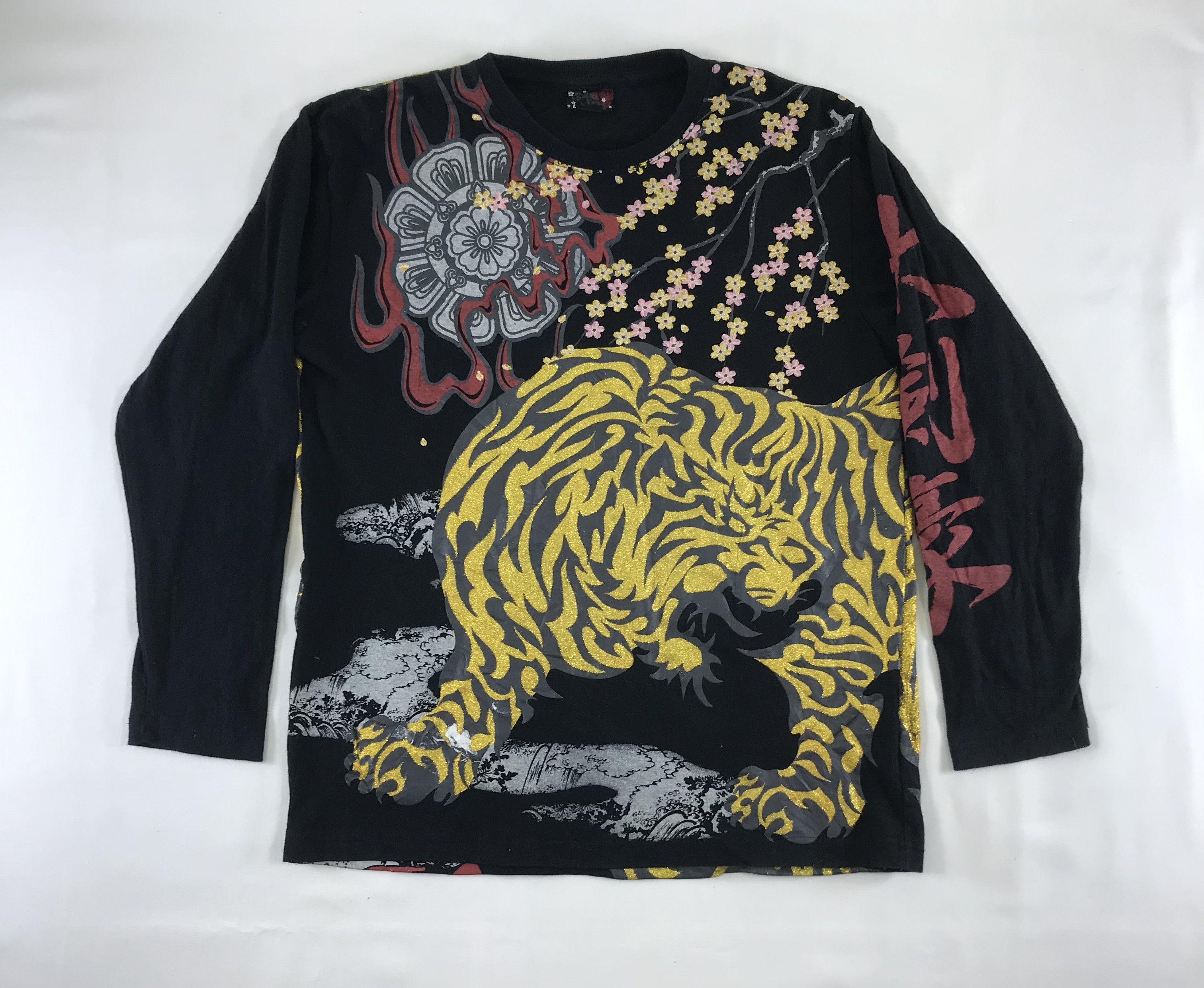 Bullet Noise Vintage Japanese Bullet Noise Sukajan T Shirt Size US L / EU 52-54 / 3 - 1 Thumbnail