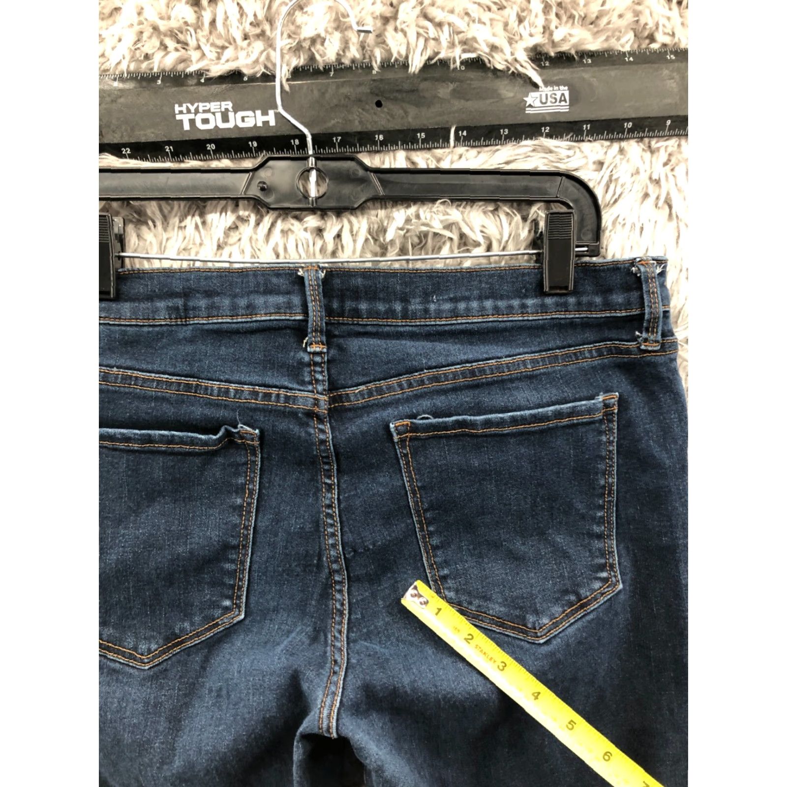Banana Republic Banana Republic Jeans Skinny Denim Blue 32 Long Womens Mid Rise 5-Pocket Regular Fit Jeans Womens Boys/Mens? Size 24" / US 00 / IT 34 - 7 Thumbnail